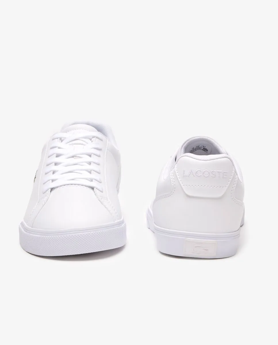LACOSTE White  Men’s Lacoste Lerond Pro Leather Trainers LACOSTE White  Men’s Lacoste Lerond Pro Leather Trainers