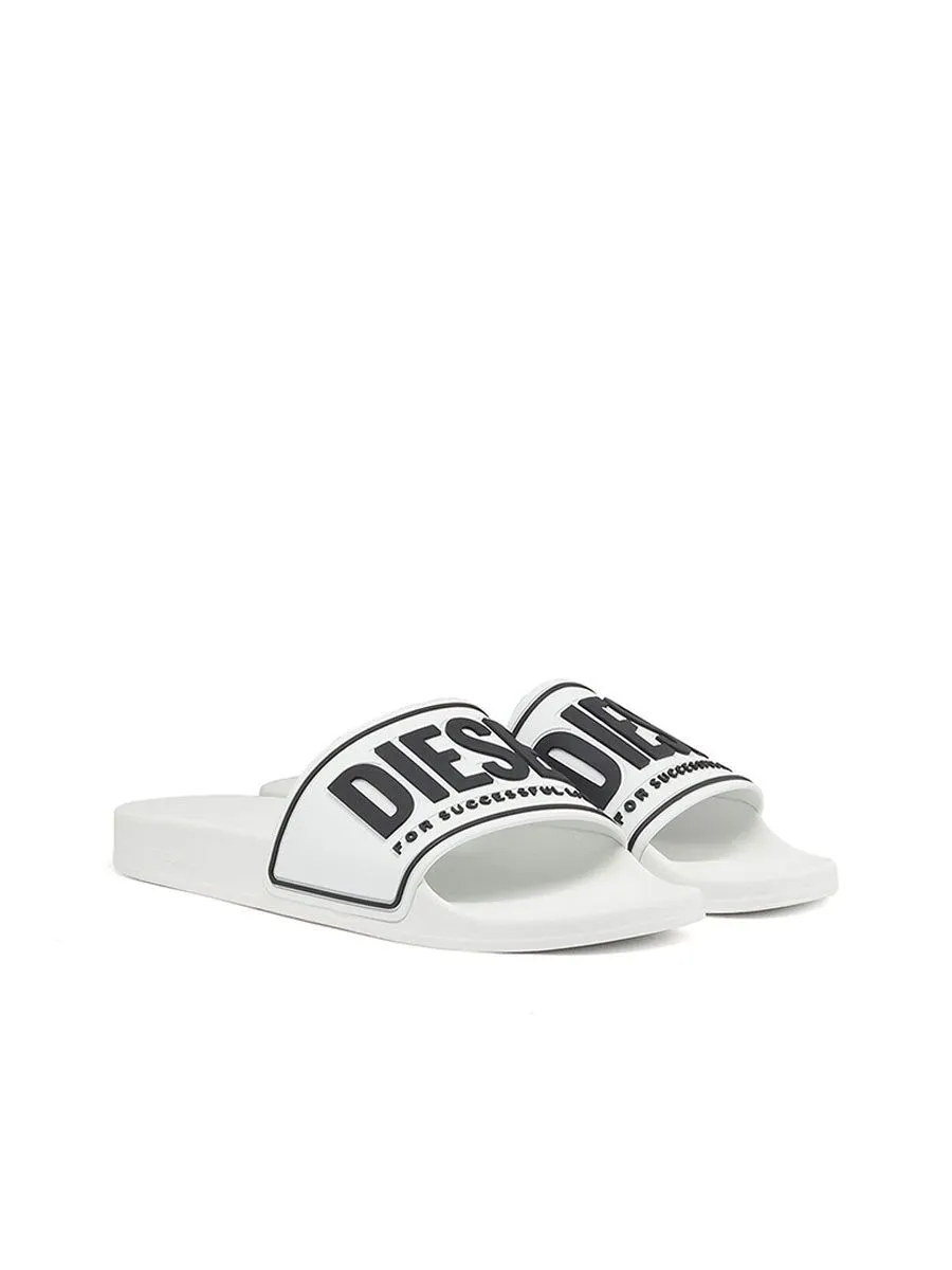DIESEL Men Sandals MAYEMI SA-MAYEMI CC SANDALS White DIESEL Men Sandals MAYEMI SA-MAYEMI CC SANDALS White