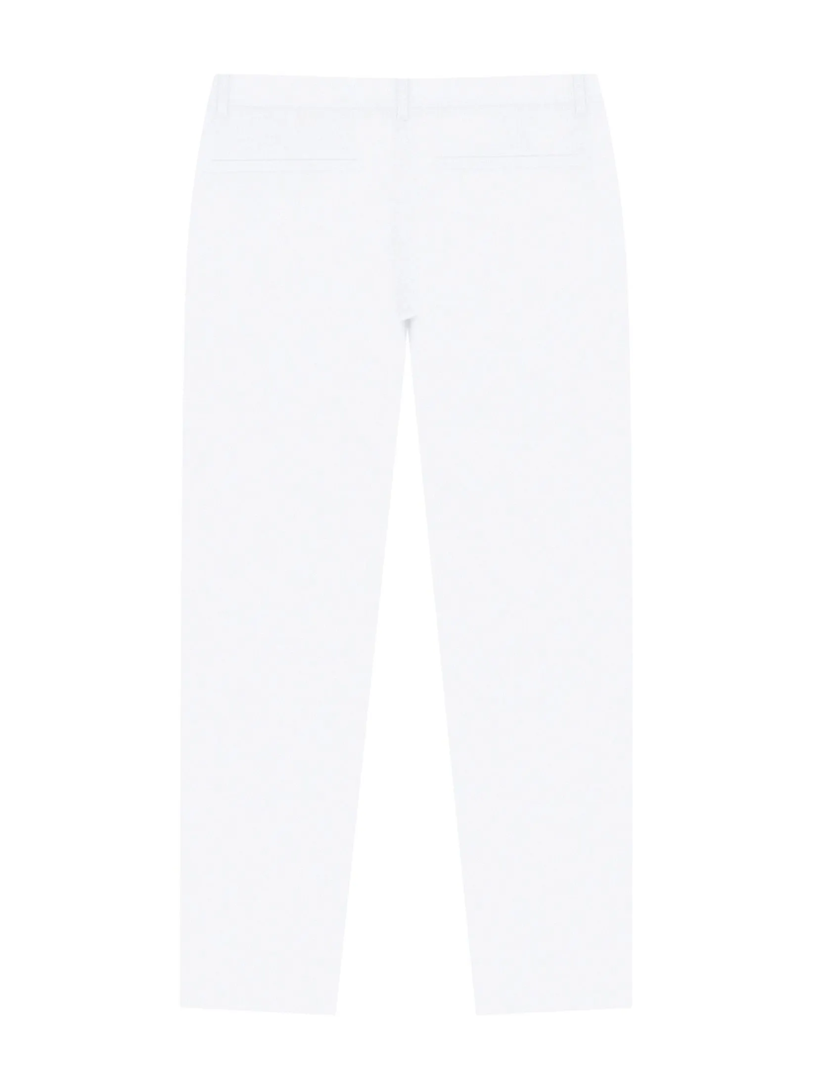 GIORDANO Men's Slim Easy Care Stretch Pants (180° Elastic Waist) White GIORDANO Men's Slim Easy Care Stretch Pants (180° Elastic Waist) White
