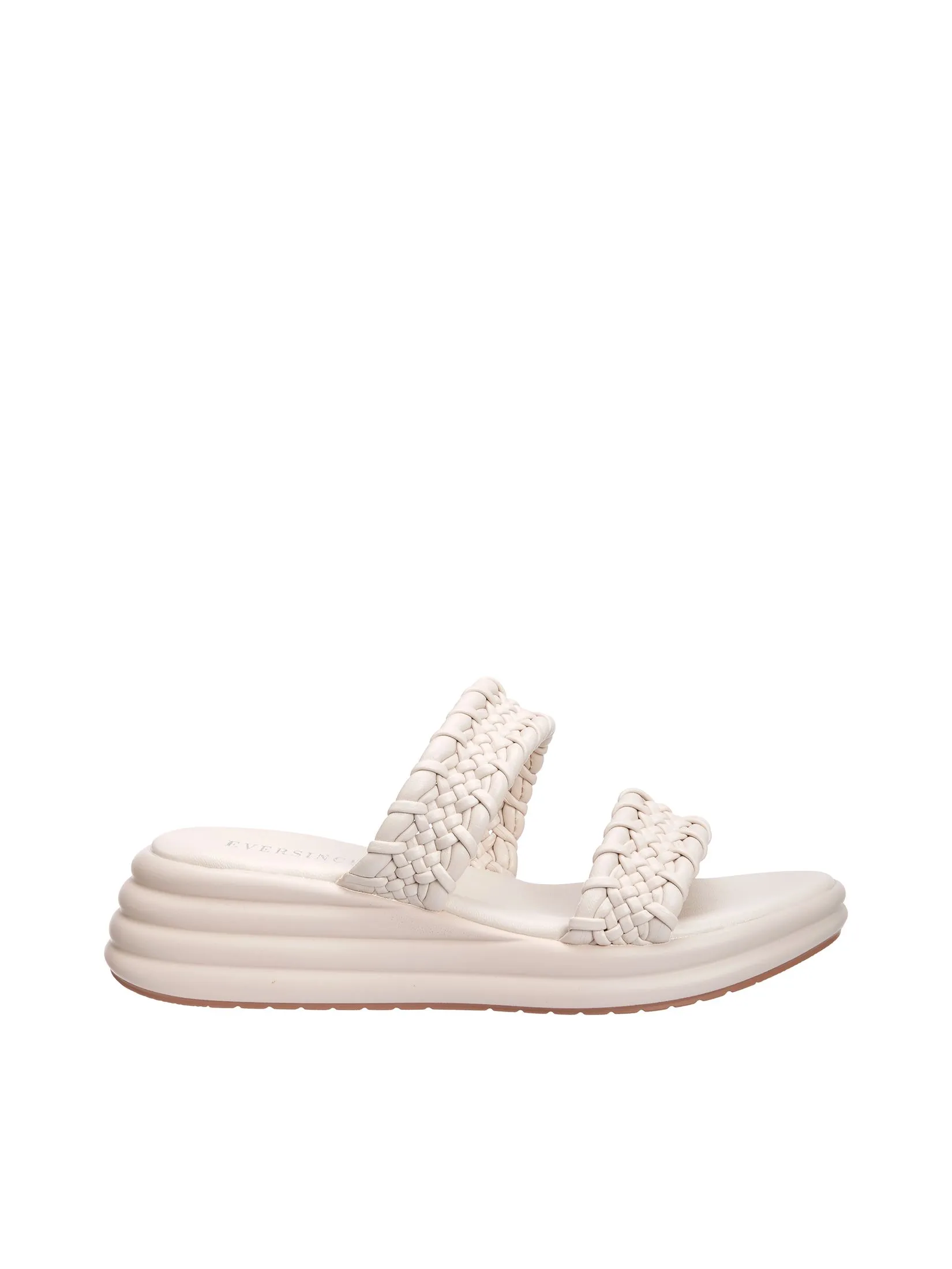 EVERSINCE Women Wedge Sandals With Braided Strap EVERSINCE Women Wedge Sandals With Braided Strap