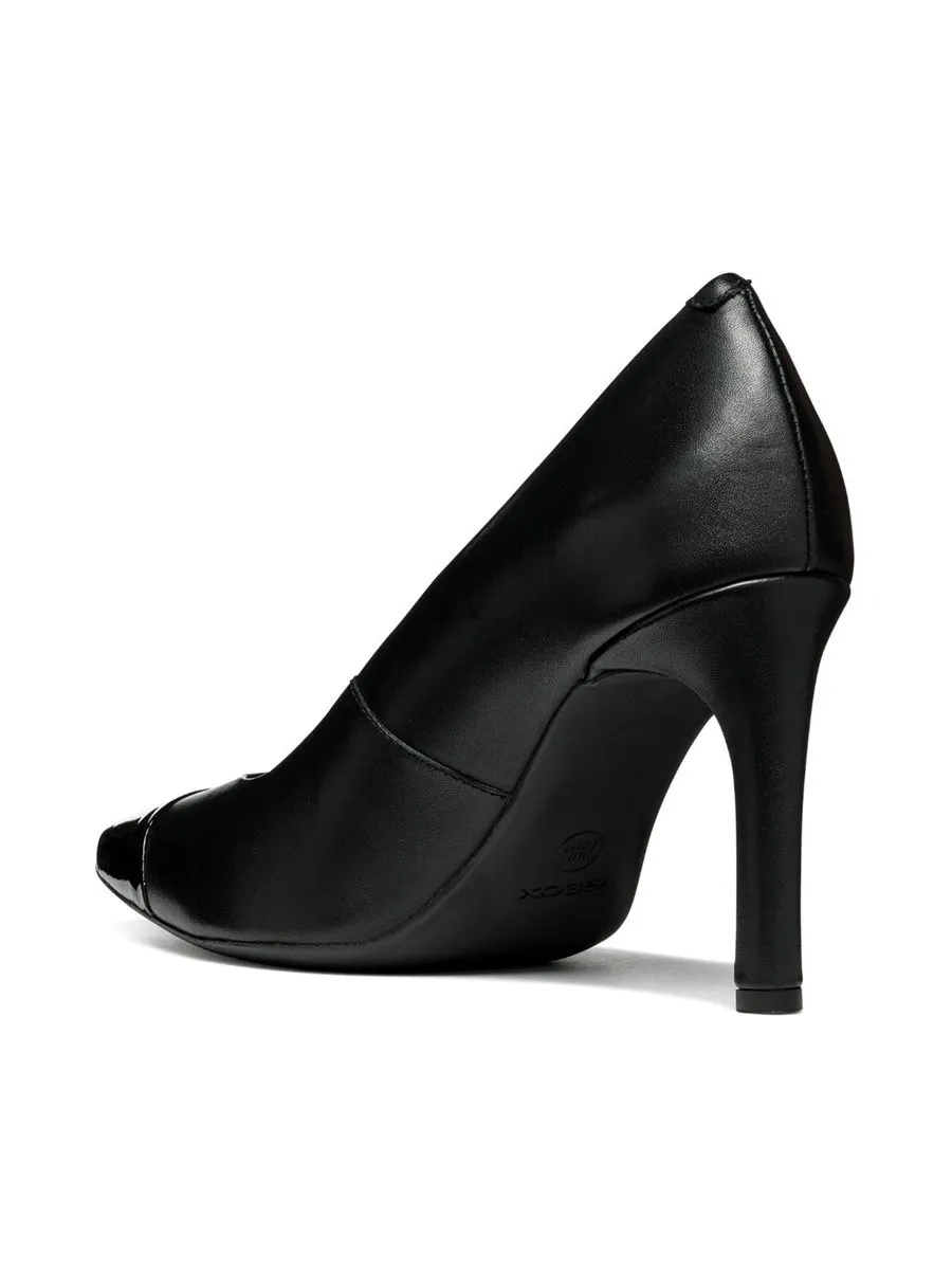 GEOX Women High Heel D Faviola Black GEOX Women High Heel D Faviola Black