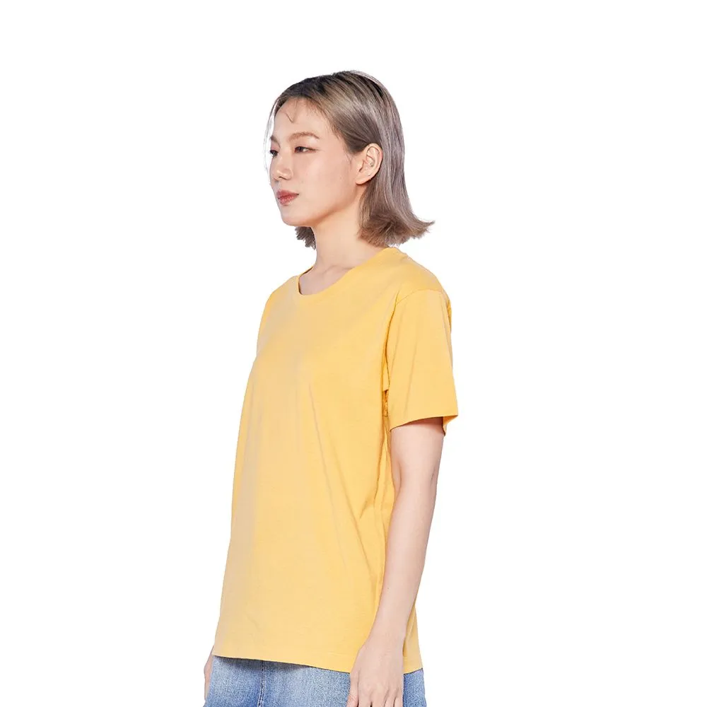 DOUBLE GOOSE Yellow T-shirt Essential collection DOUBLE GOOSE Yellow T-shirt Essential collection