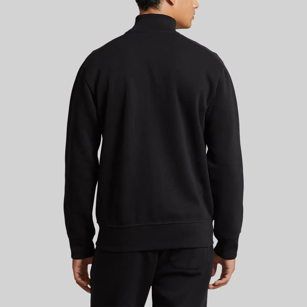 POLO RALPH LAUREN JACKET-Double-Knit Track Jacket MNPOKNI16822526 001 BLACK POLO RALPH LAUREN JACKET-Double-Knit Track Jacket MNPOKNI16822526 001 BLACK