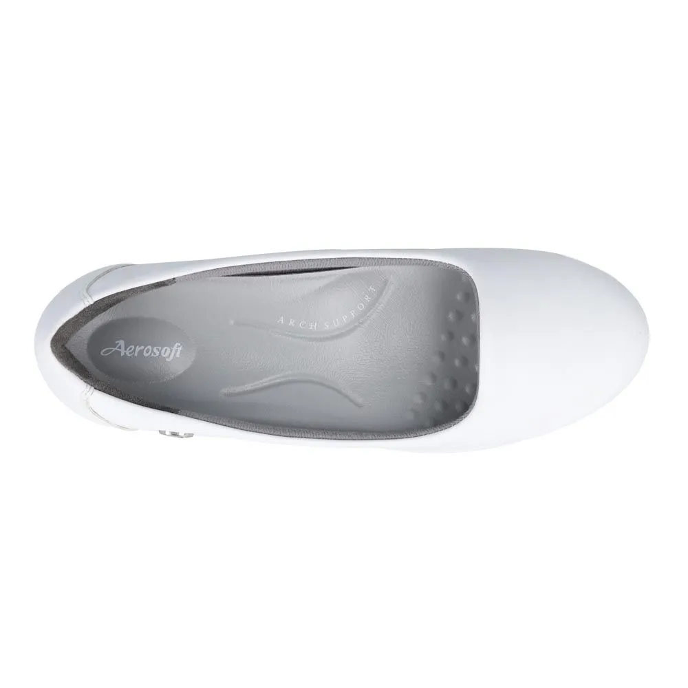 AEROSOFT White CW3133 Court Shoes AEROSOFT White CW3133 Court Shoes