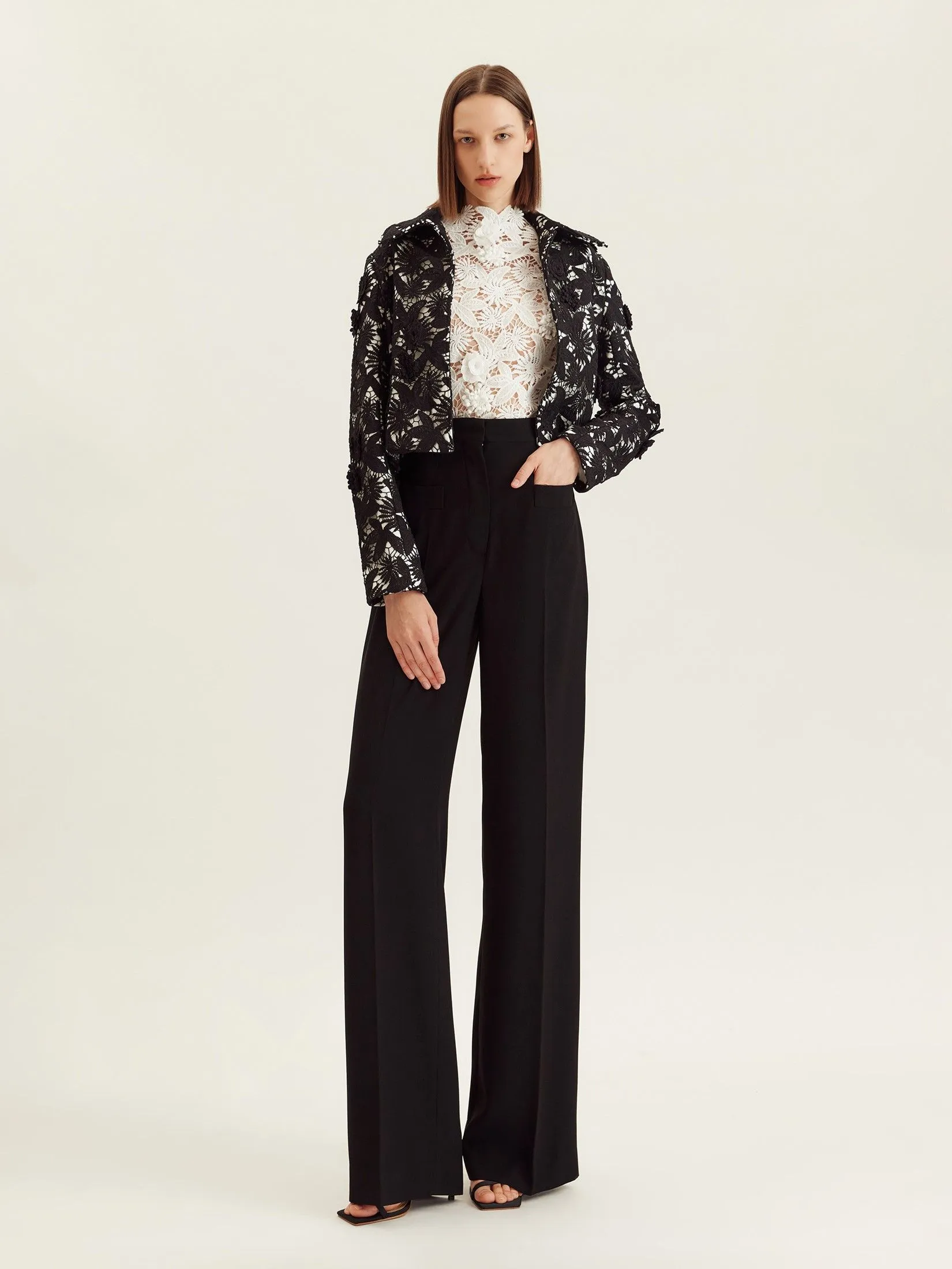 ASAVA ( AW24 )Mardea Women High-waisted Pants Black ASAVA ( AW24 )Mardea Women High-waisted Pants Black