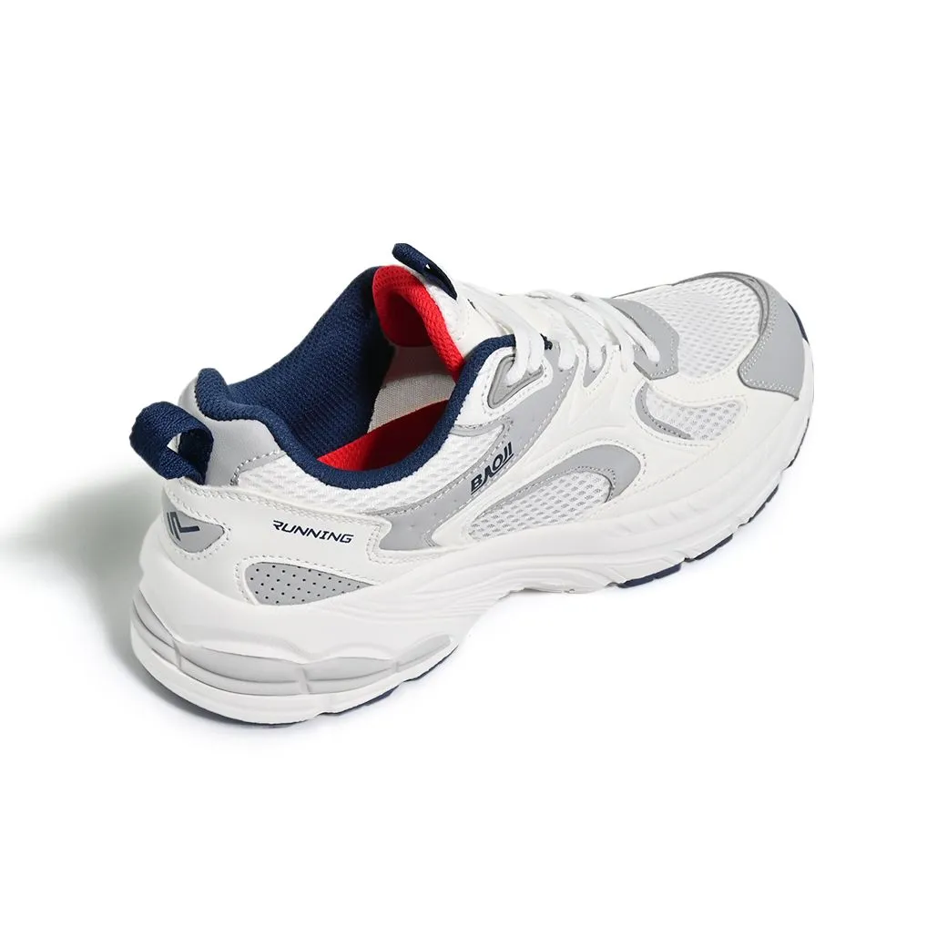 BAOJI Men's Sports Running Shoes Model BJM865 - White BAOJI Men's Sports Running Shoes Model BJM865 - White