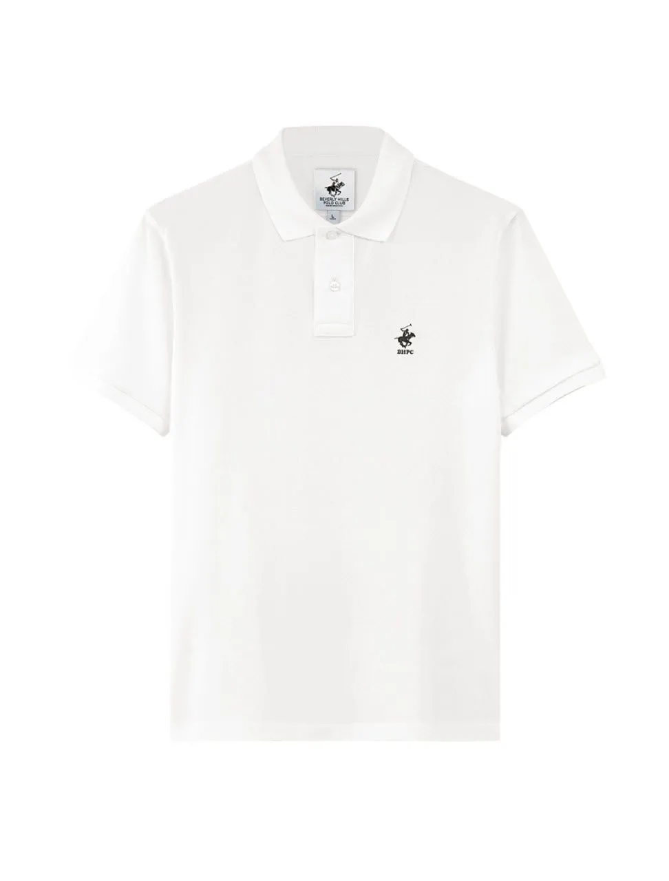 BEVERLY HILLS POLO CLUB White Men Polo Shirts Model BN21409 BEVERLY HILLS POLO CLUB White Men Polo Shirts Model BN21409