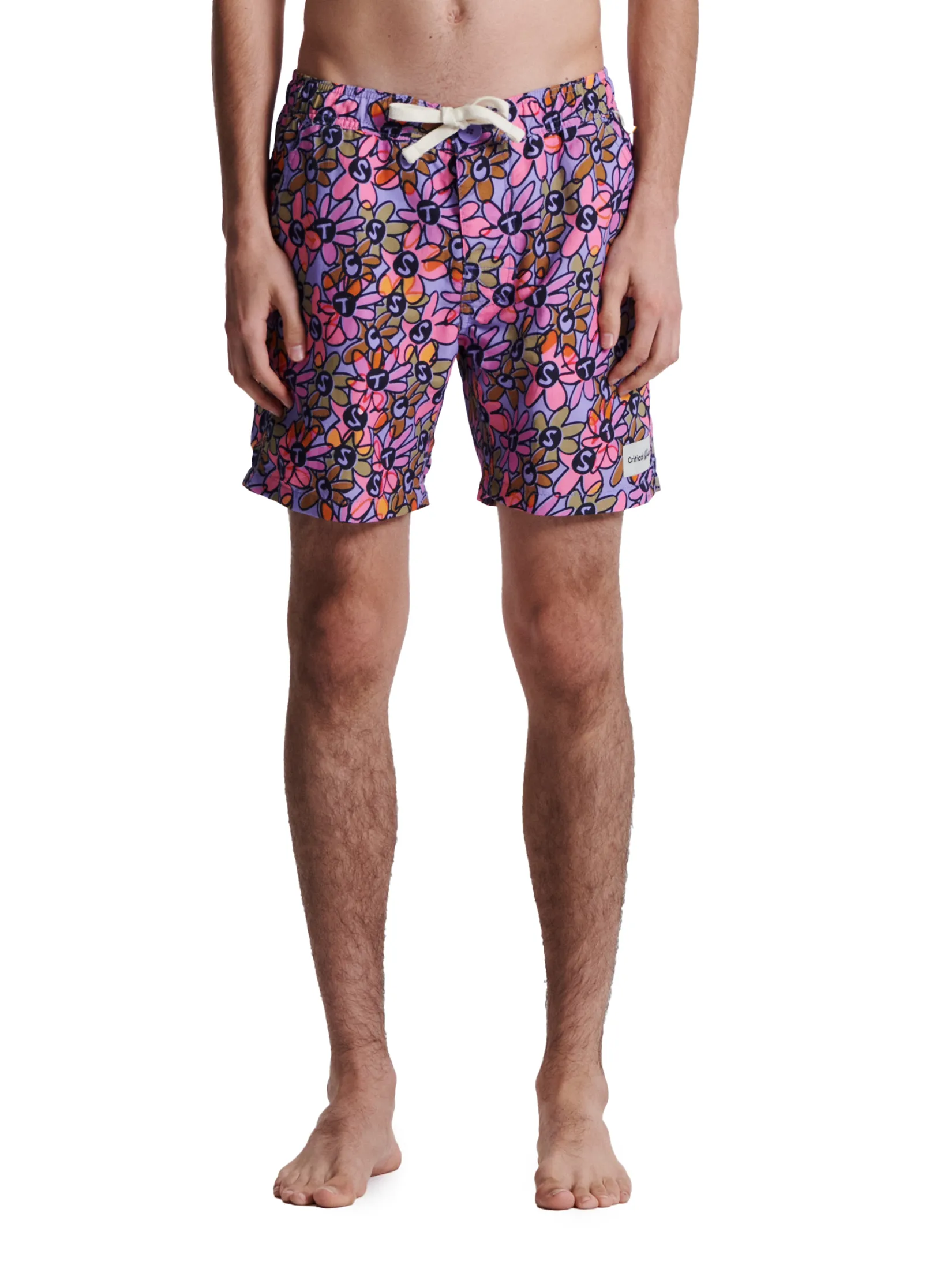 CRITICAL SLIDE Unisex Trunks Sunlit 16" Purple CRITICAL SLIDE Unisex Trunks Sunlit 16" Purple