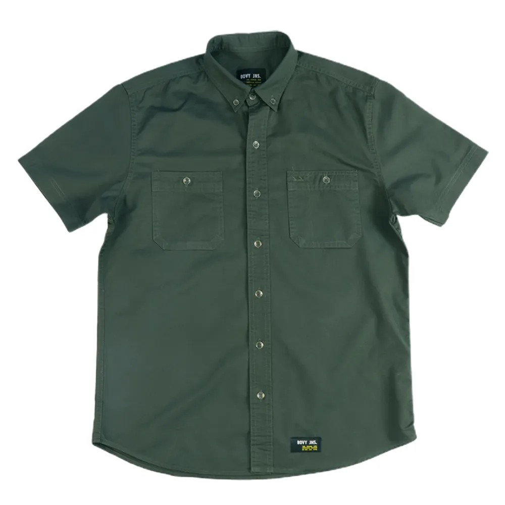 BOVY BAS3900 -  SHIRT OLIVE BASIC SLIM BOVY BAS3900 -  SHIRT OLIVE BASIC SLIM