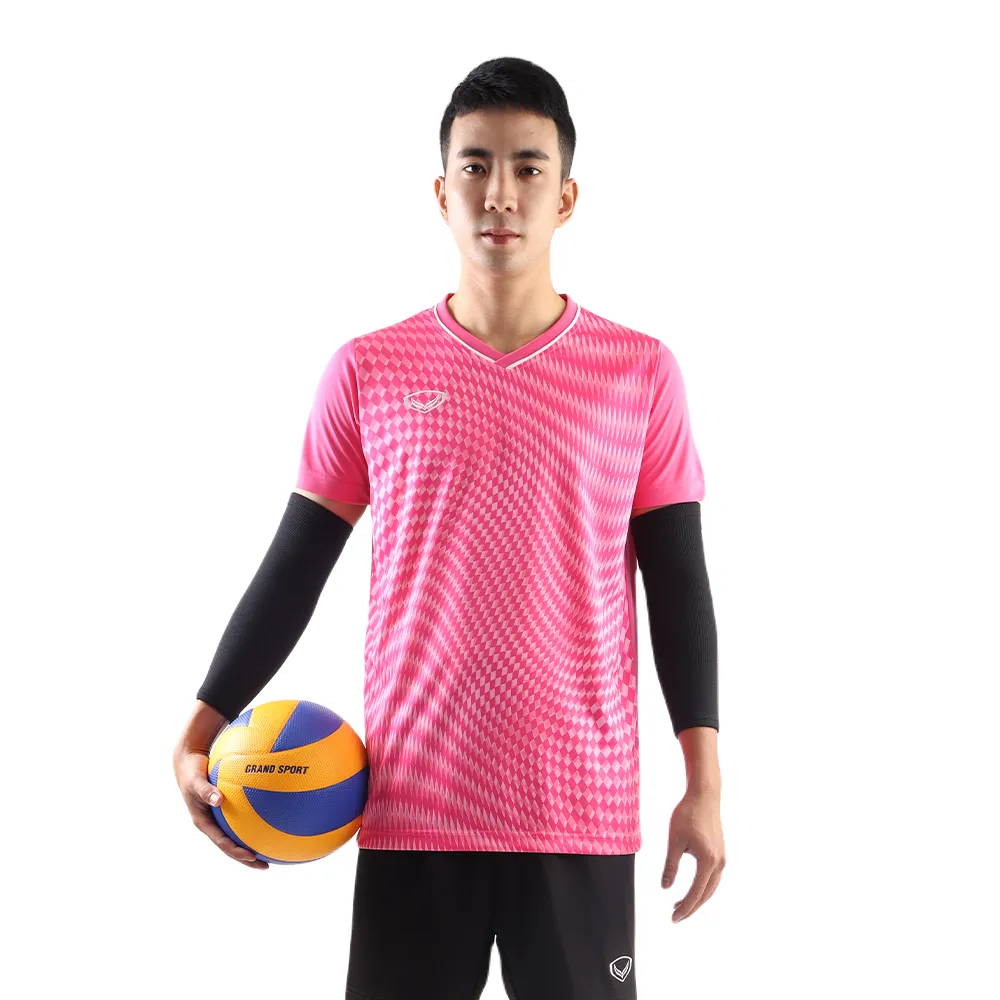 GRAND SPORT Pink Volleyball Jersey (Men) (014323) GRAND SPORT Pink Volleyball Jersey (Men) (014323)