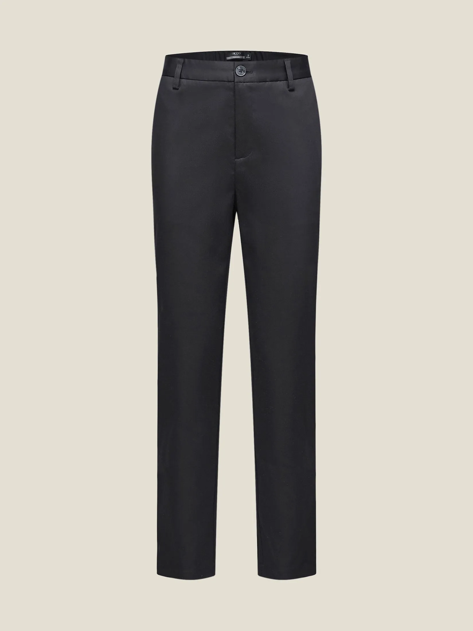 G2000 Women Clothing Cotton Blend Cropped Cigarette Casual Pants  Cropped Cigarette Shape - Black G2000 Women Clothing Cotton Blend Cropped Cigarette Casual Pants  Cropped Cigarette Shape - Black