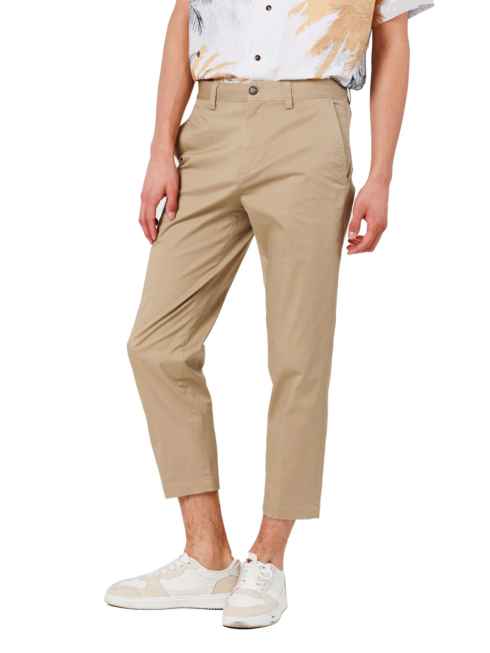 JOHN HENRY Men's Pants (Cropped) Rejuvenate Vacation Beige