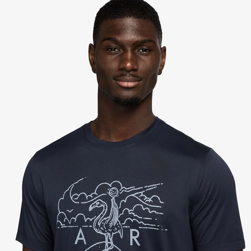 NIKE Men Basketball T-Shirt Dri-FIT Blue - NI083AP320ELTH NIKE Men Basketball T-Shirt Dri-FIT Blue - NI083AP320ELTH