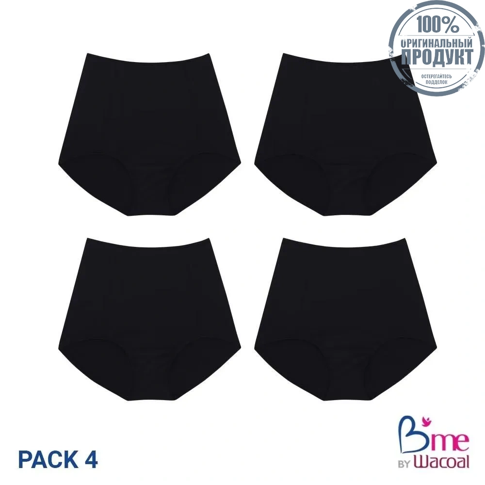 B'ME Panty Pack 4 pcs. ME7069 Black B'ME Panty Pack 4 pcs. ME7069 Black