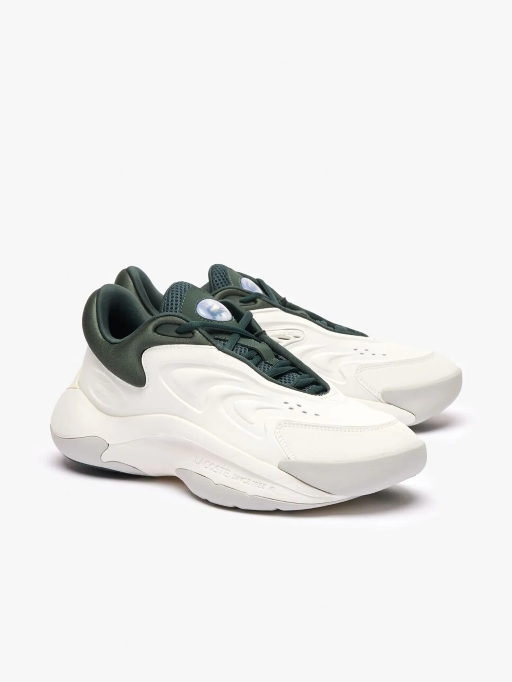 LACOSTE Men’s Aceline Trainers White LACOSTE Men’s Aceline Trainers White