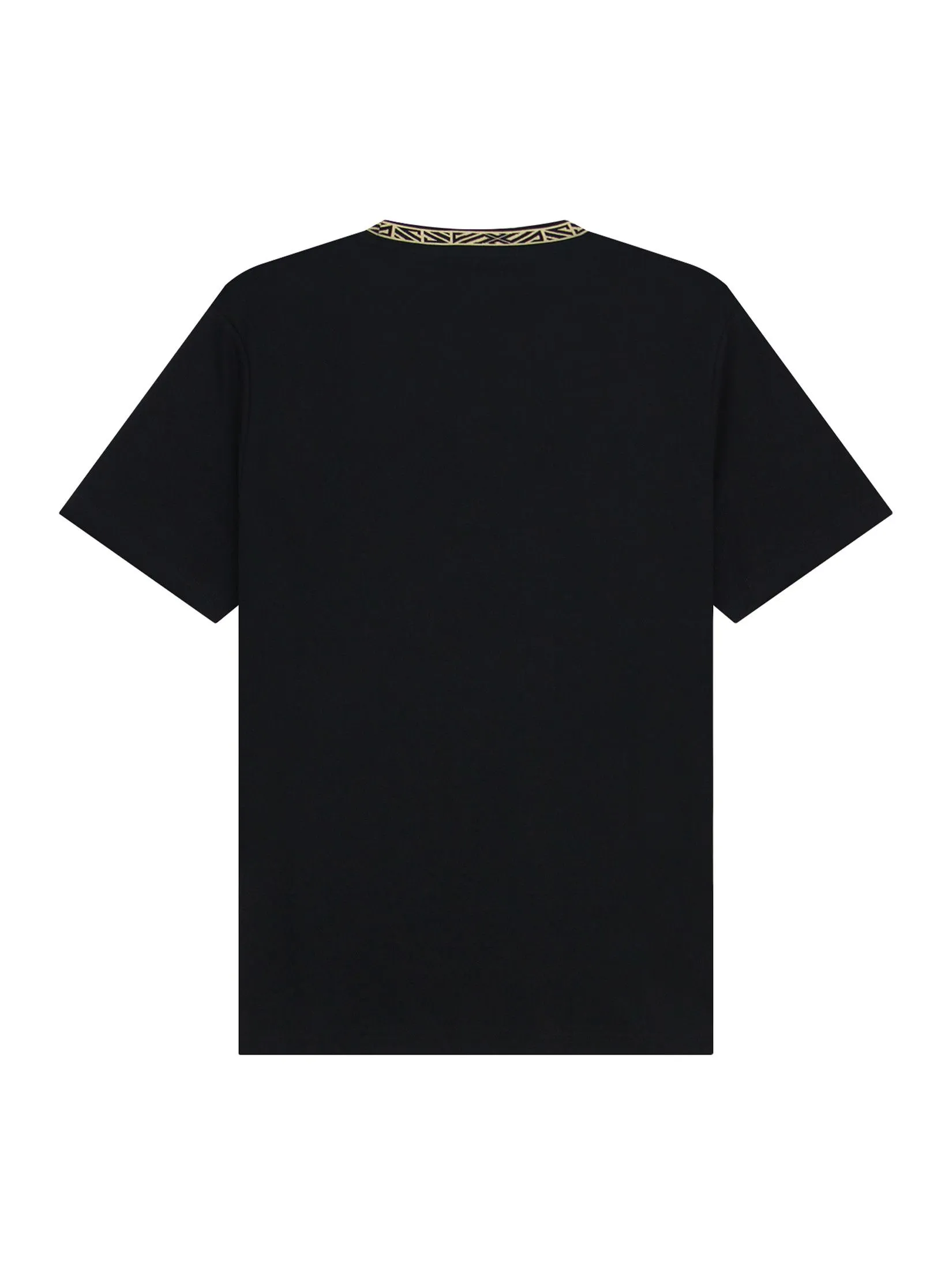 GIORDANO Men's Slim Interlock Tee (Liquid Touch) Black GIORDANO Men's Slim Interlock Tee (Liquid Touch) Black