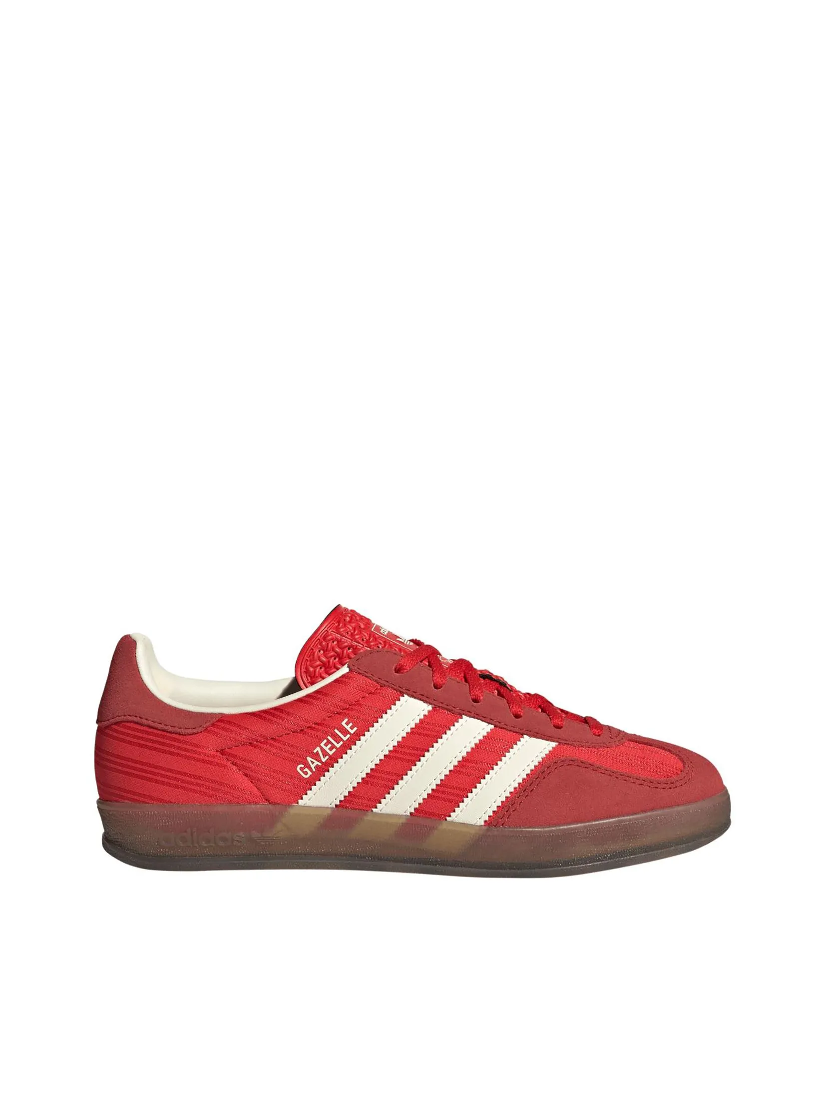 ADIDAS Women Sneakers Gazelle Indoor JS1411 Red / Better Scarlet / Cream White ADIDAS Women Sneakers Gazelle Indoor JS1411 Red / Better Scarlet / Cream White
