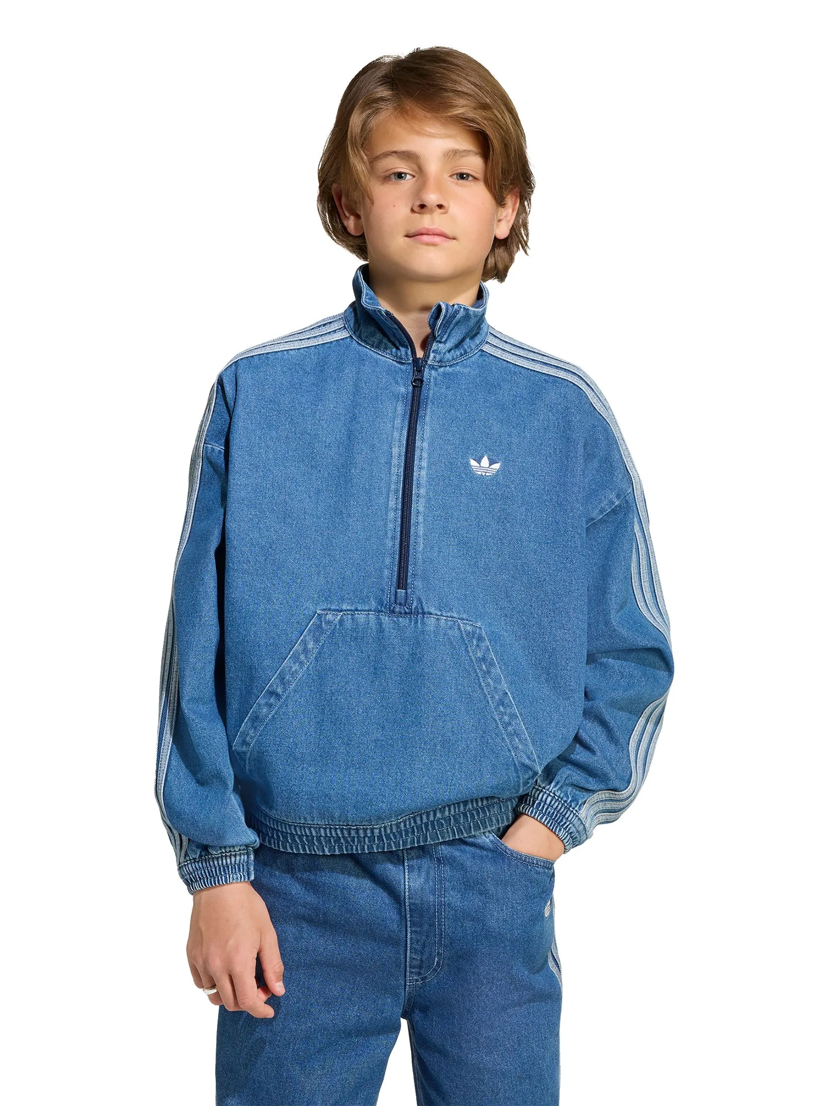 ADIDAS KIDS Unisex Kids Jacket Denim Denim ADIDAS KIDS Unisex Kids Jacket Denim Denim