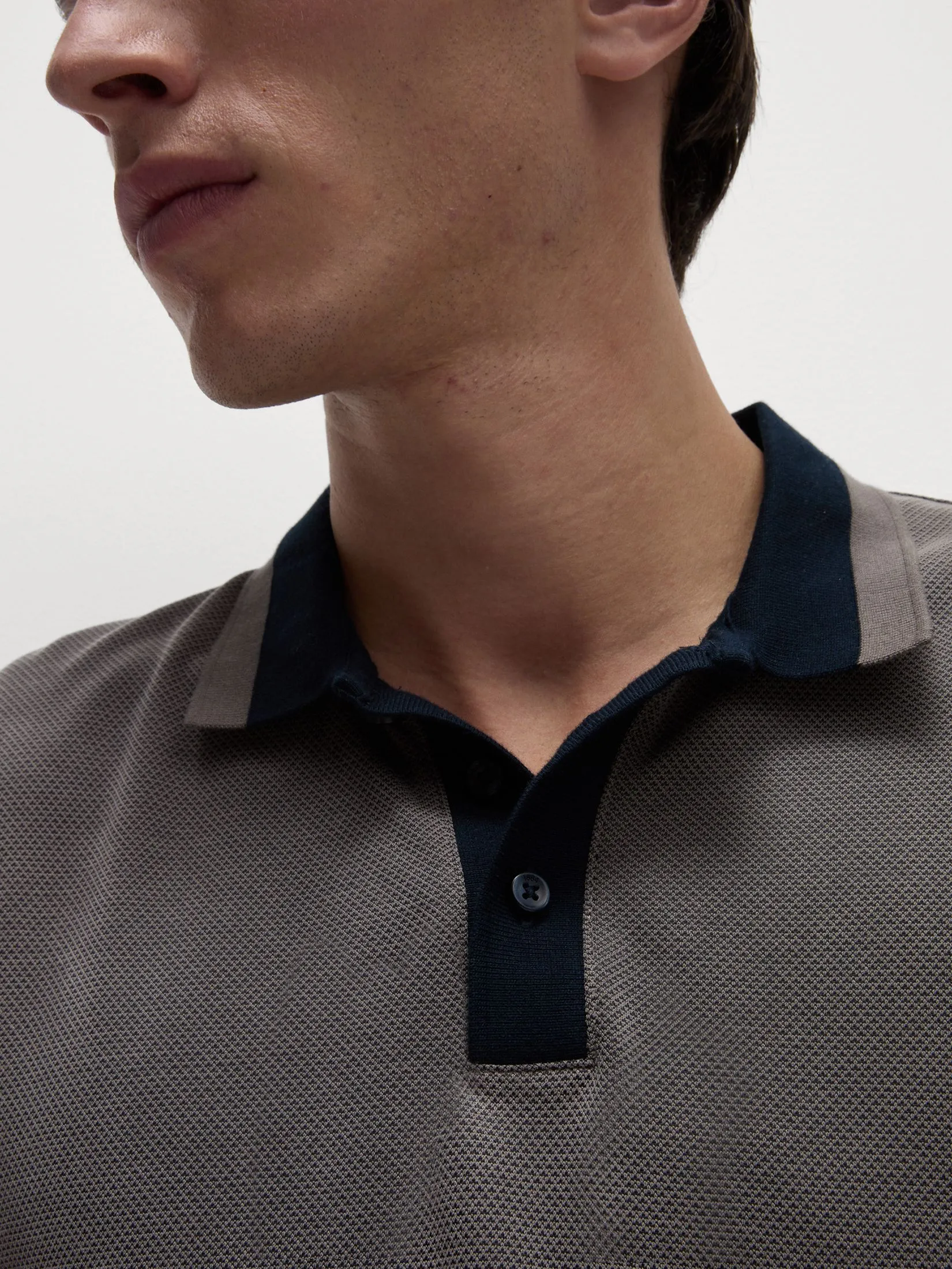 MARKS & SPENCER Men Polo Shirt Modal Rich