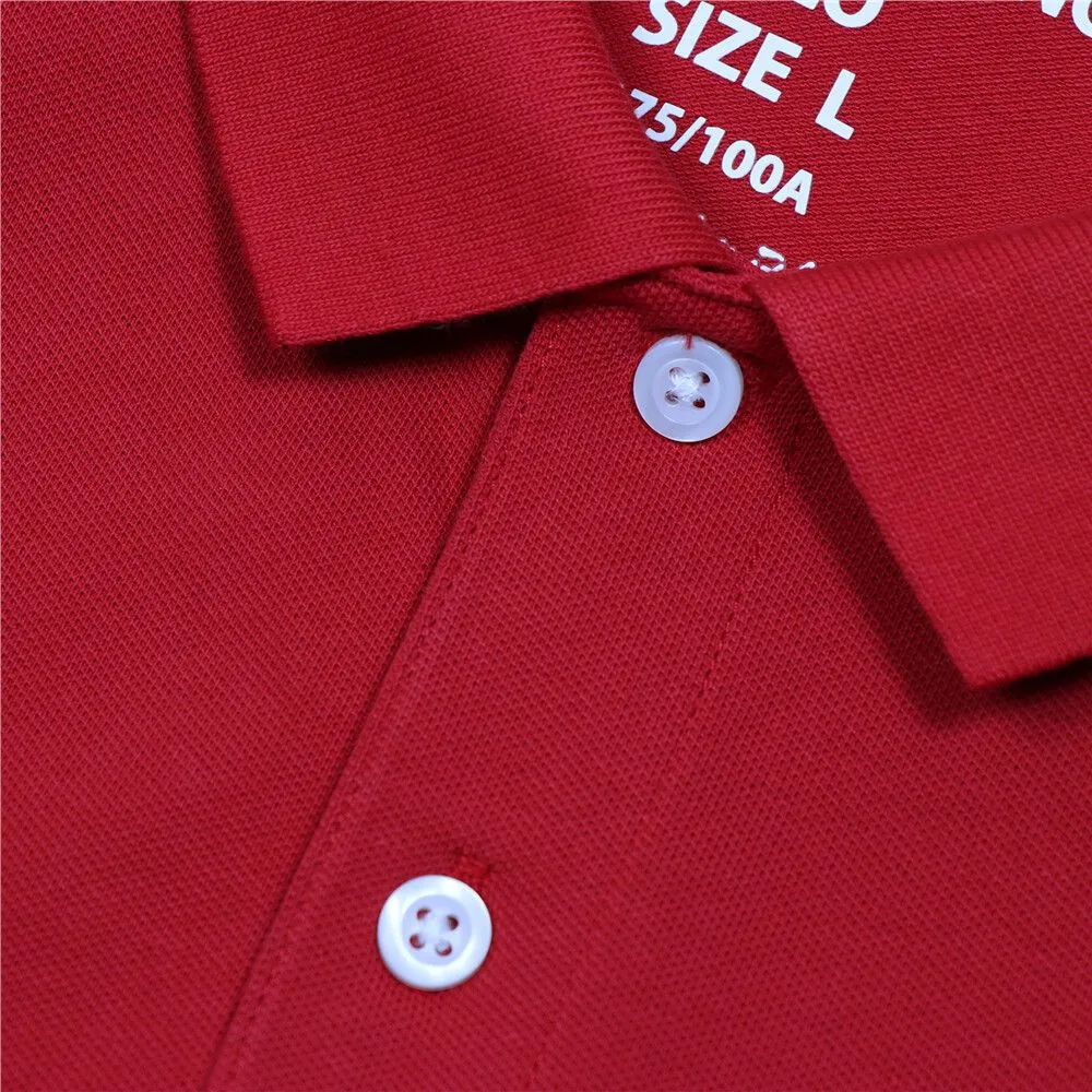 GIORDANO Red Men's 3D Lion Cotton Lycra Pique Polo GIORDANO Red Men's 3D Lion Cotton Lycra Pique Polo