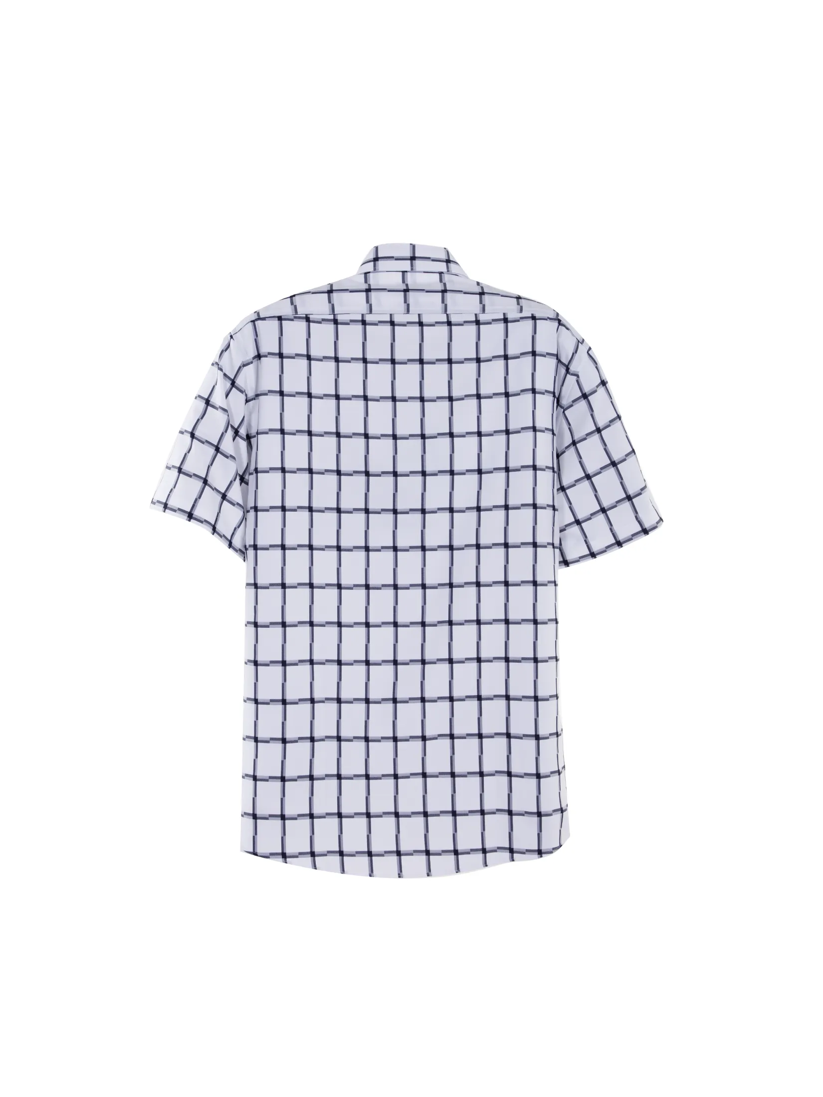 ARROW Shirt SMART short sleeved MACM209GY - White with gray pattern ARROW Shirt SMART short sleeved MACM209GY - White with gray pattern