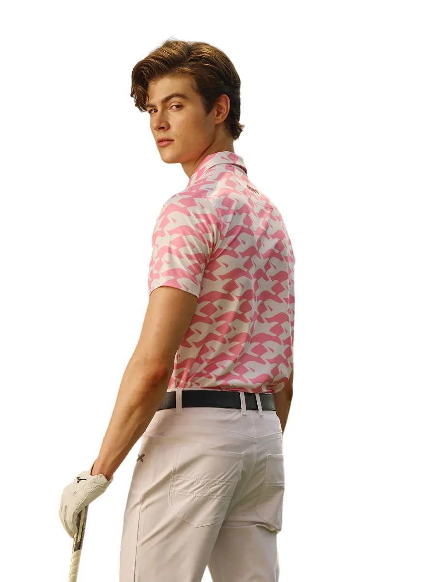 XOLO Pink MEN MIRAGE POLO (040094) XOLO Pink MEN MIRAGE POLO (040094)