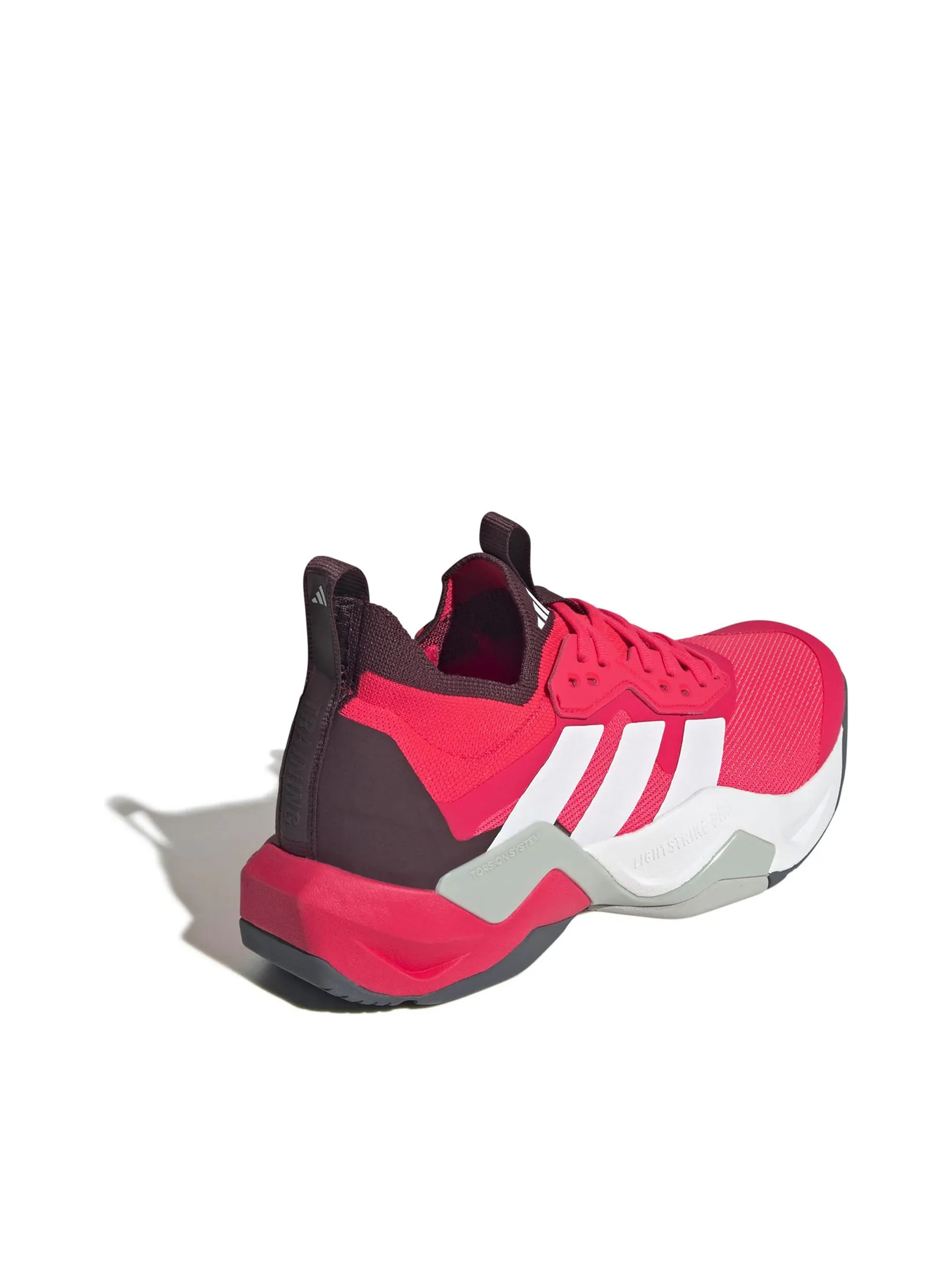 ADIDAS Men Training Shoes Rapidmove ADV 2 HIIT JI2058 Lucid Red / Cloud White / Aurora Ruby ADIDAS Men Training Shoes Rapidmove ADV 2 HIIT JI2058 Lucid Red / Cloud White / Aurora Ruby