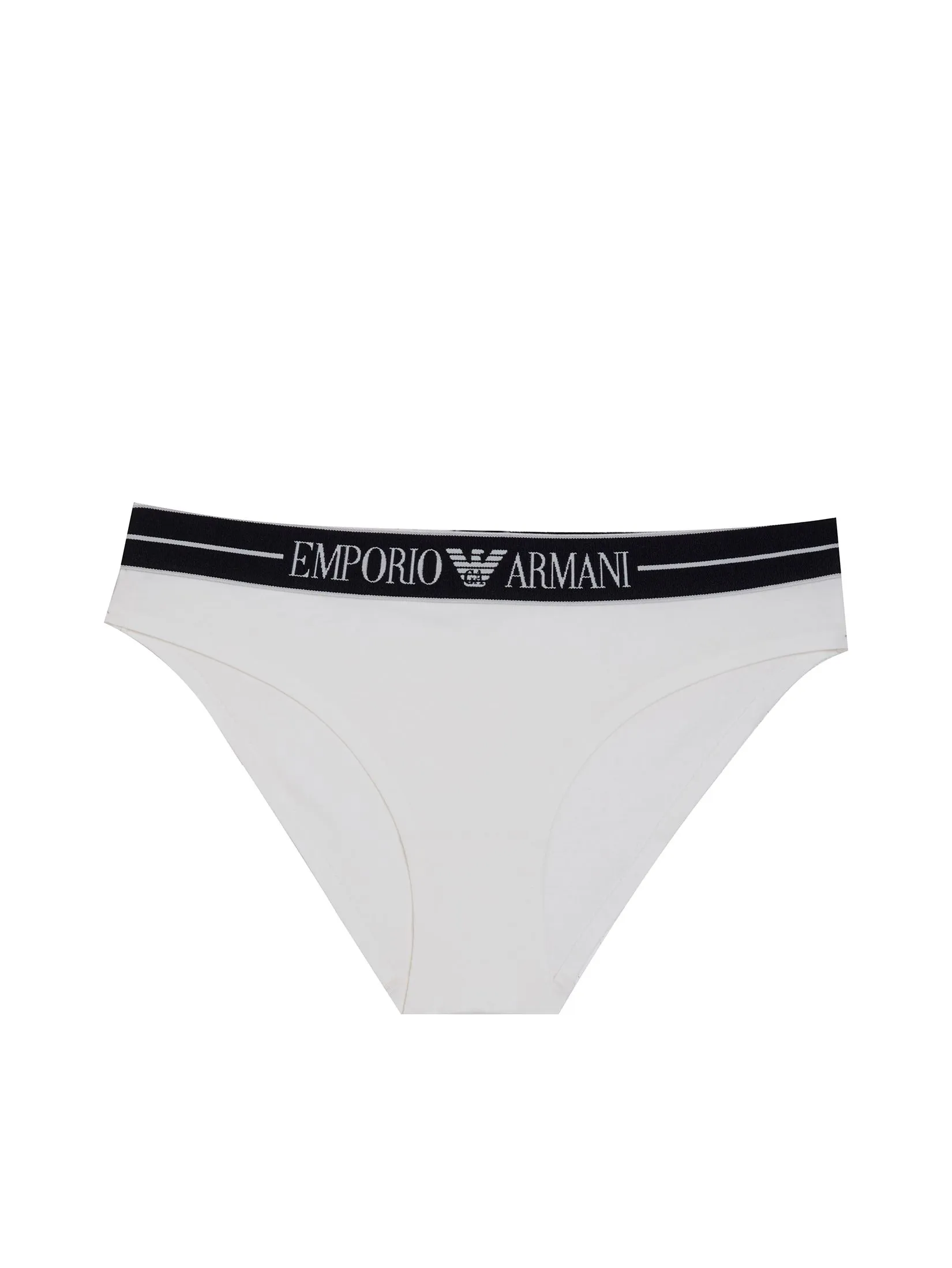 EMPORIO ARMANI Women Brief 2 Pack CTY Bianco/Bianco EMPORIO ARMANI Women Brief 2 Pack CTY Bianco/Bianco