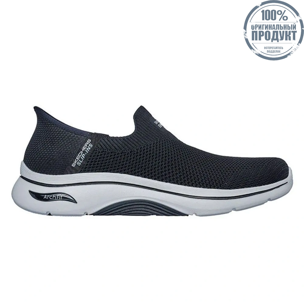 SKECHERS Men Training Shoes Slip-ins®: GO WALK® Arch Fit® 2.0 Black - SK108SH710DTTH SKECHERS Men Training Shoes Slip-ins®: GO WALK® Arch Fit® 2.0 Black - SK108SH710DTTH