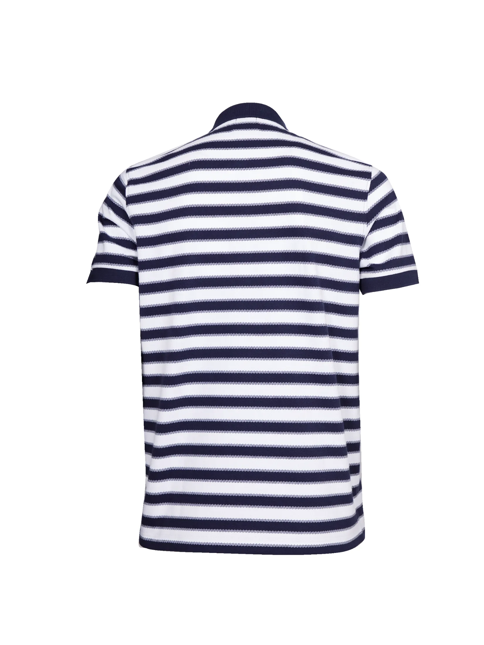 ARROW STRIPED POLO Men's Polo shirt striped fabric Smart style MPCM219NV - White/Navy ARROW STRIPED POLO Men's Polo shirt striped fabric Smart style MPCM219NV - White/Navy