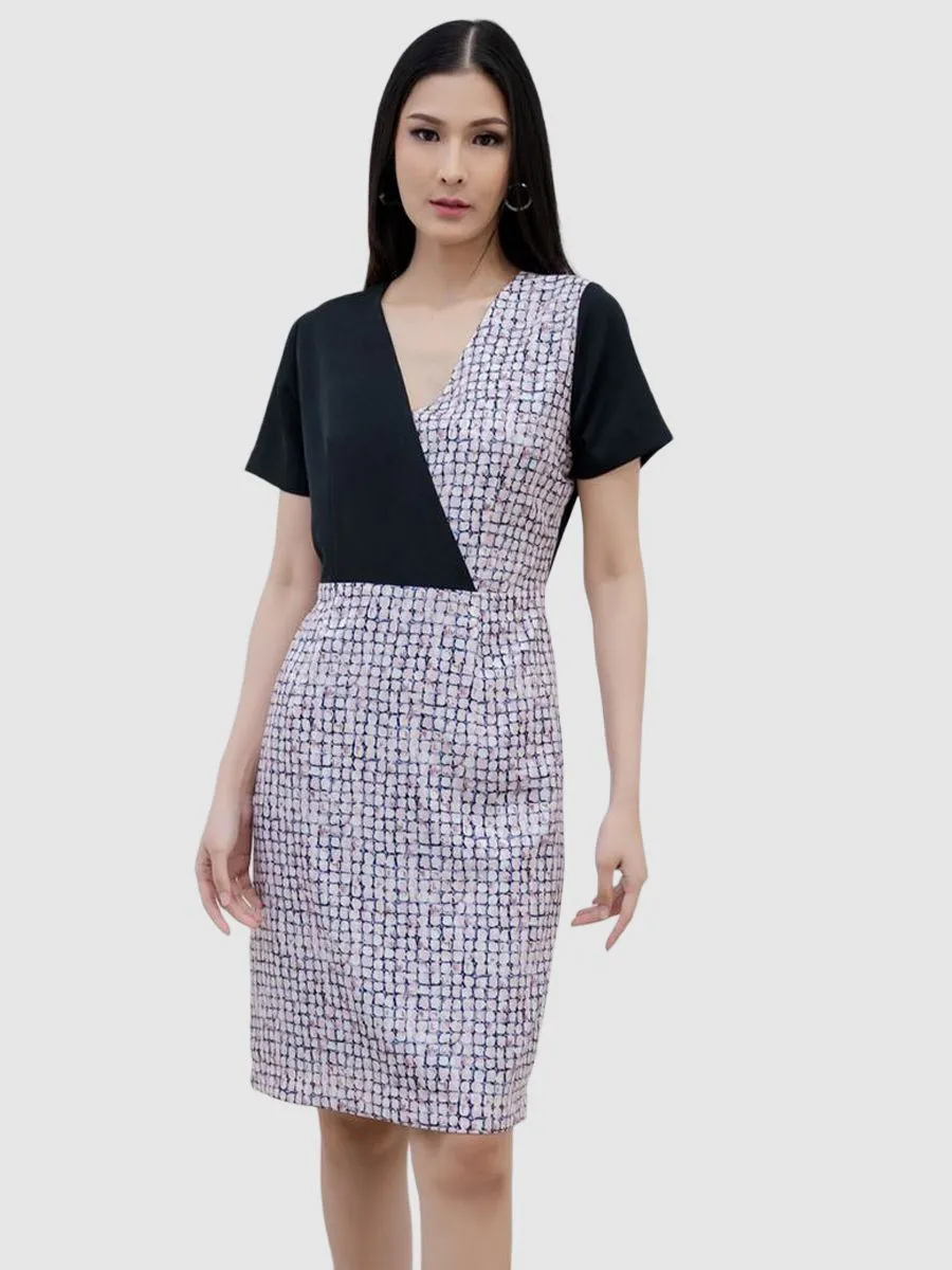 VERONIQA Women Dress Peach Skin Pink VERONIQA Women Dress Peach Skin Pink