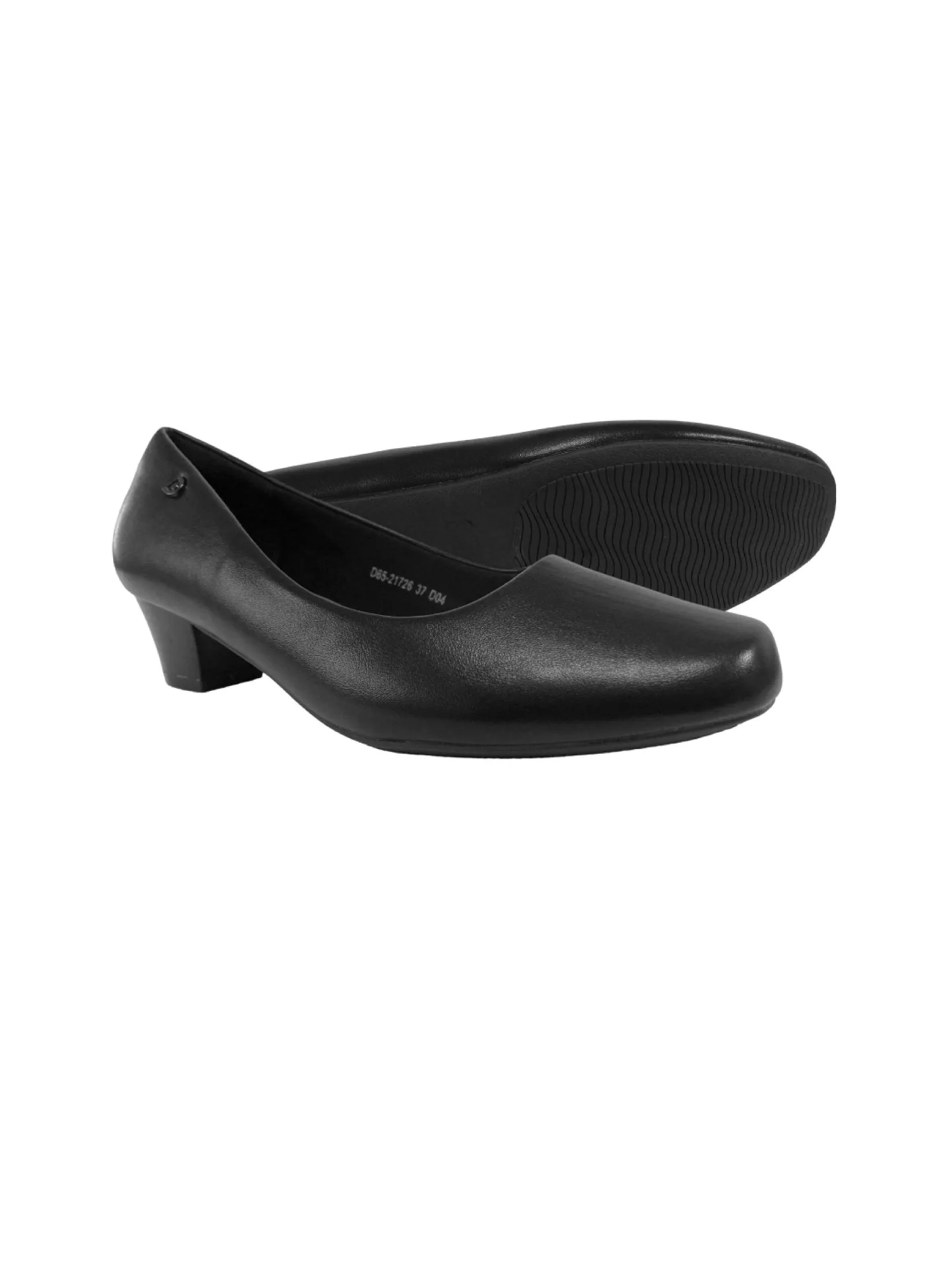 D'ARTE Black High-heeled shoes, model D65-21726 D'ARTE Black High-heeled shoes, model D65-21726