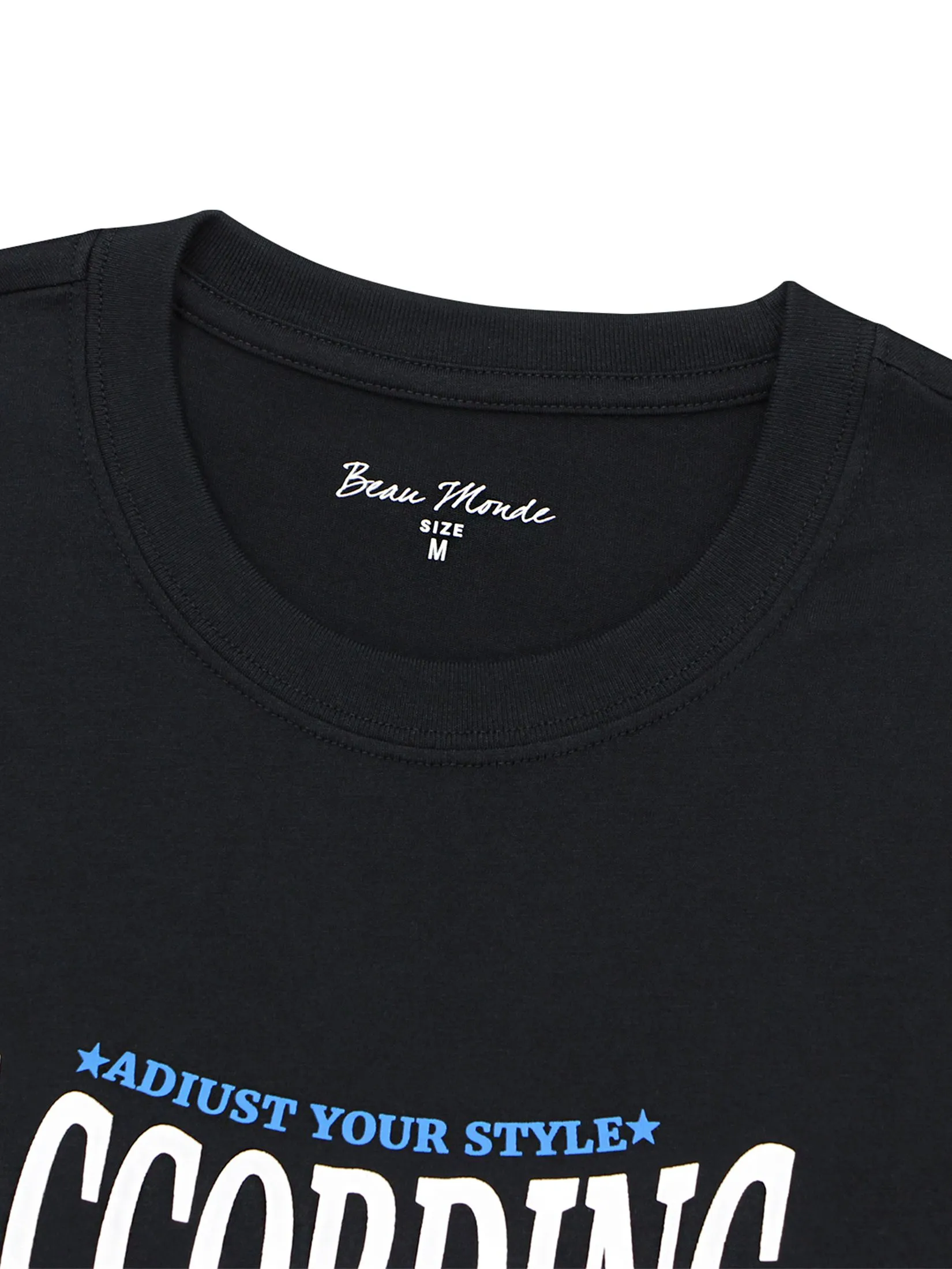 GIORDANO Beau Monde | Men's Cotton Long Sleeve Printed Tee (Online Exclusive) Black GIORDANO Beau Monde | Men's Cotton Long Sleeve Printed Tee (Online Exclusive) Black
