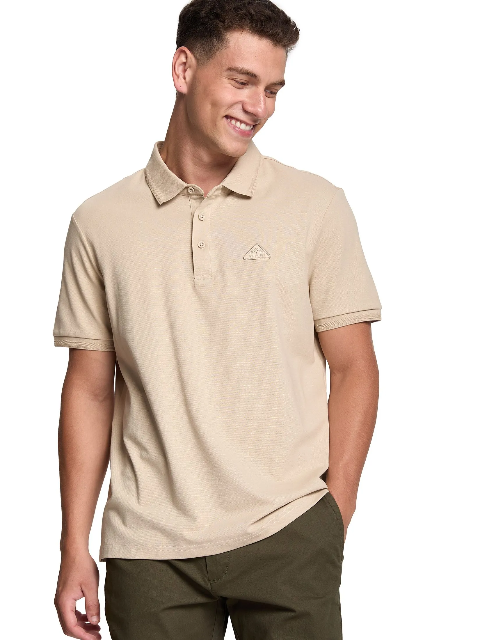 ALUMNUS Men Polo Shirt Short Sleeves 2507MDPL26 ALUMNUS Men Polo Shirt Short Sleeves 2507MDPL26