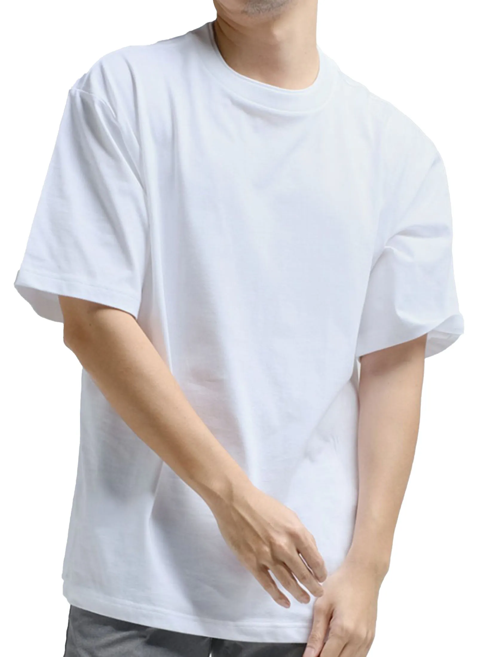 Era-won Oversized T-Shirt Short Sleeves White Era-won Oversized T-Shirt Short Sleeves White