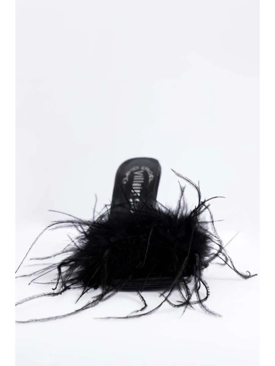 VILLAINS SF FRESHY Sandal High Heel BLACK VILLAINS SF FRESHY Sandal High Heel BLACK