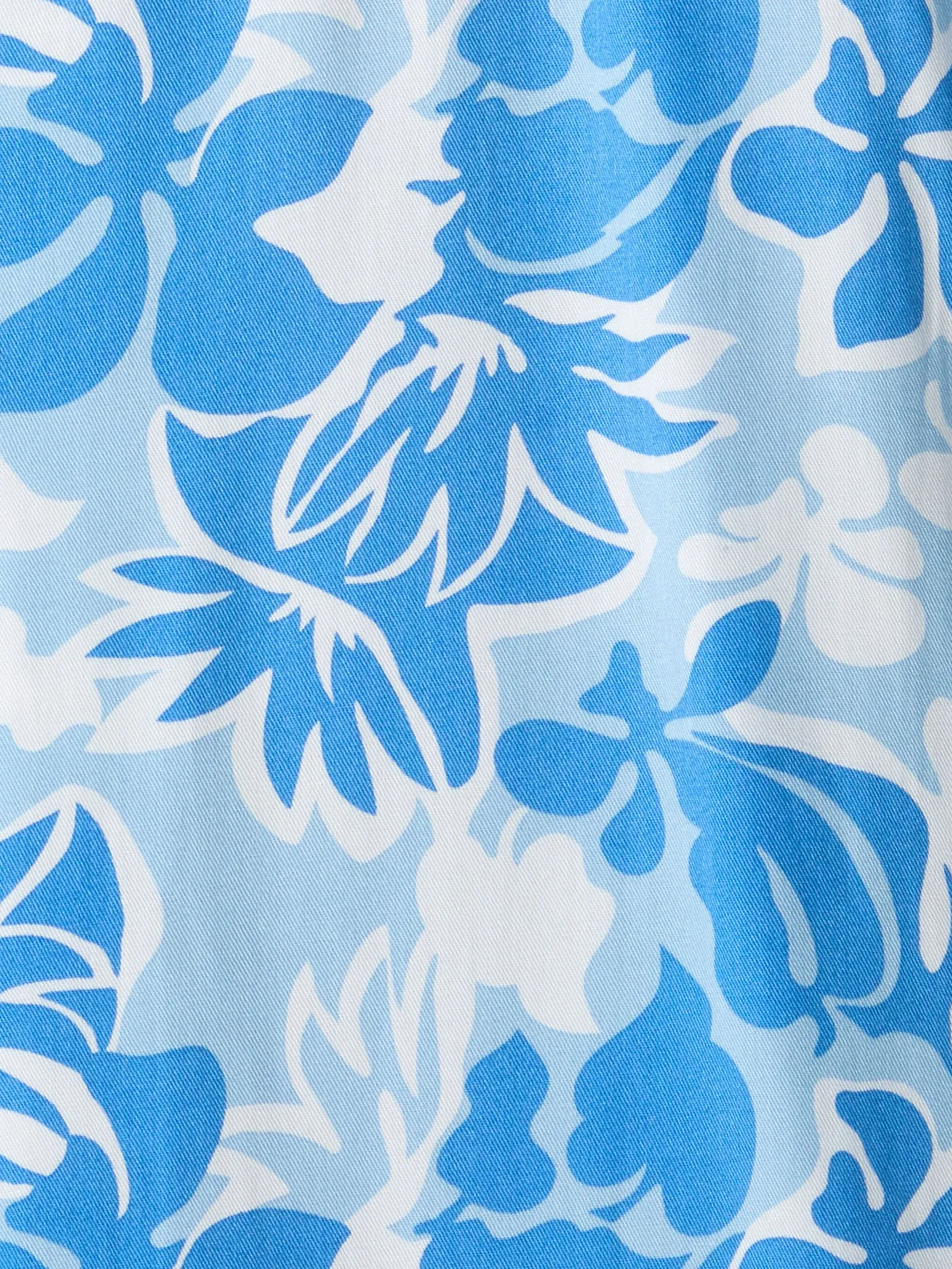 DEFRY 01 Men Shirt Short Sleeves Hawaiian Style Navy DEFRY 01 Men Shirt Short Sleeves Hawaiian Style Navy