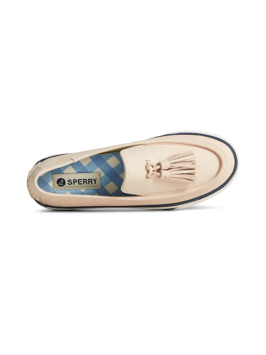 SPERRY WOMEN SEA SAILOR PLATFORM TASSEL LOAFER WHITE SPERRY WOMEN SEA SAILOR PLATFORM TASSEL LOAFER WHITE