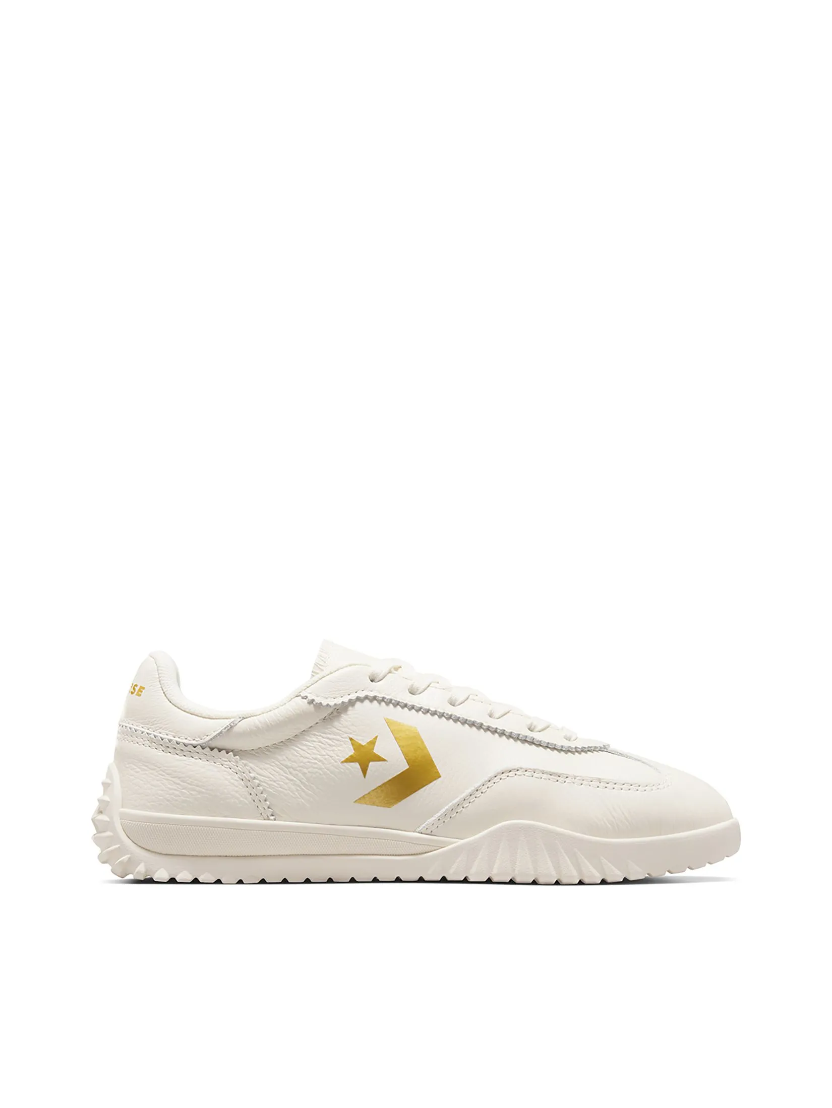 CONVERSE Women Sneakers Run Star Trainer High Tea Party Ox Cream/Gold Egret/Egret/Gold CONVERSE Women Sneakers Run Star Trainer High Tea Party Ox Cream/Gold Egret/Egret/Gold