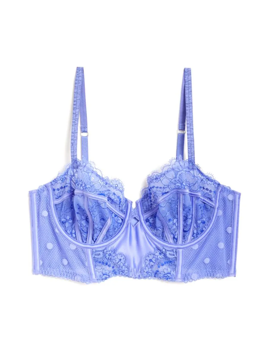 MARKS & SPENCER Women Bra Linea Lace Wired Balcony Lavender MARKS & SPENCER Women Bra Linea Lace Wired Balcony Lavender