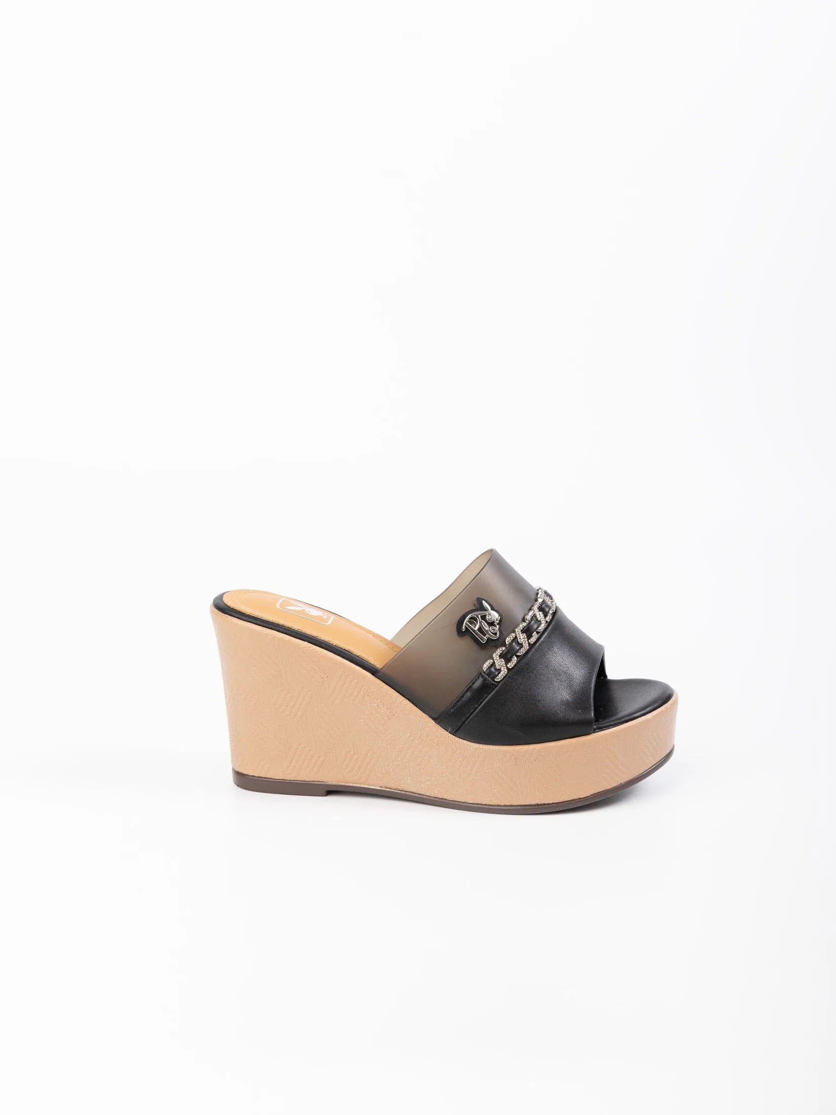 PLAYBOY Women Wedge heels  ST-H244C1193   Mocha Black(BK) PLAYBOY Women Wedge heels  ST-H244C1193   Mocha Black(BK)