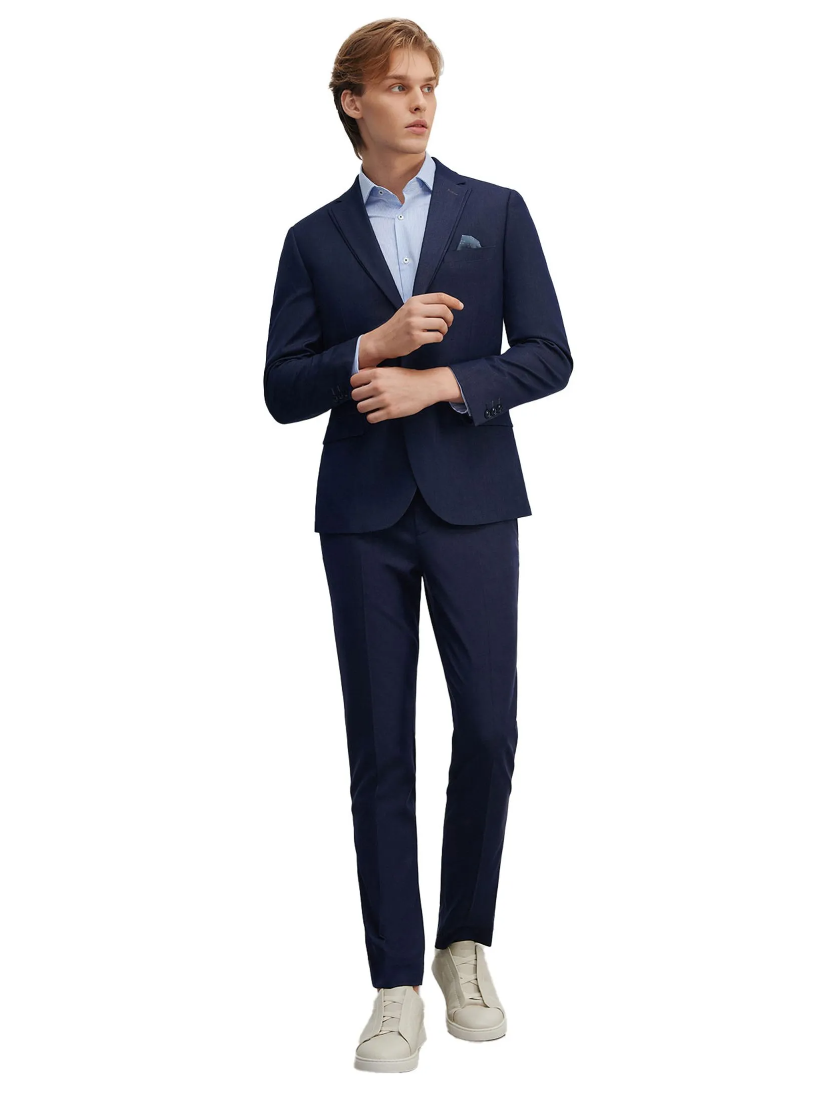 G2000 Men Clothing Non -Iron Stripe Shirt  Smart Fit - Blue G2000 Men Clothing Non -Iron Stripe Shirt  Smart Fit - Blue