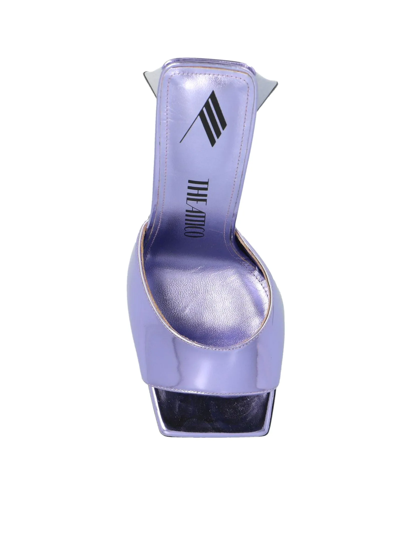 THE ATTICO Women High Heels Devon Mule 115 mm. Lilac THE ATTICO Women High Heels Devon Mule 115 mm. Lilac