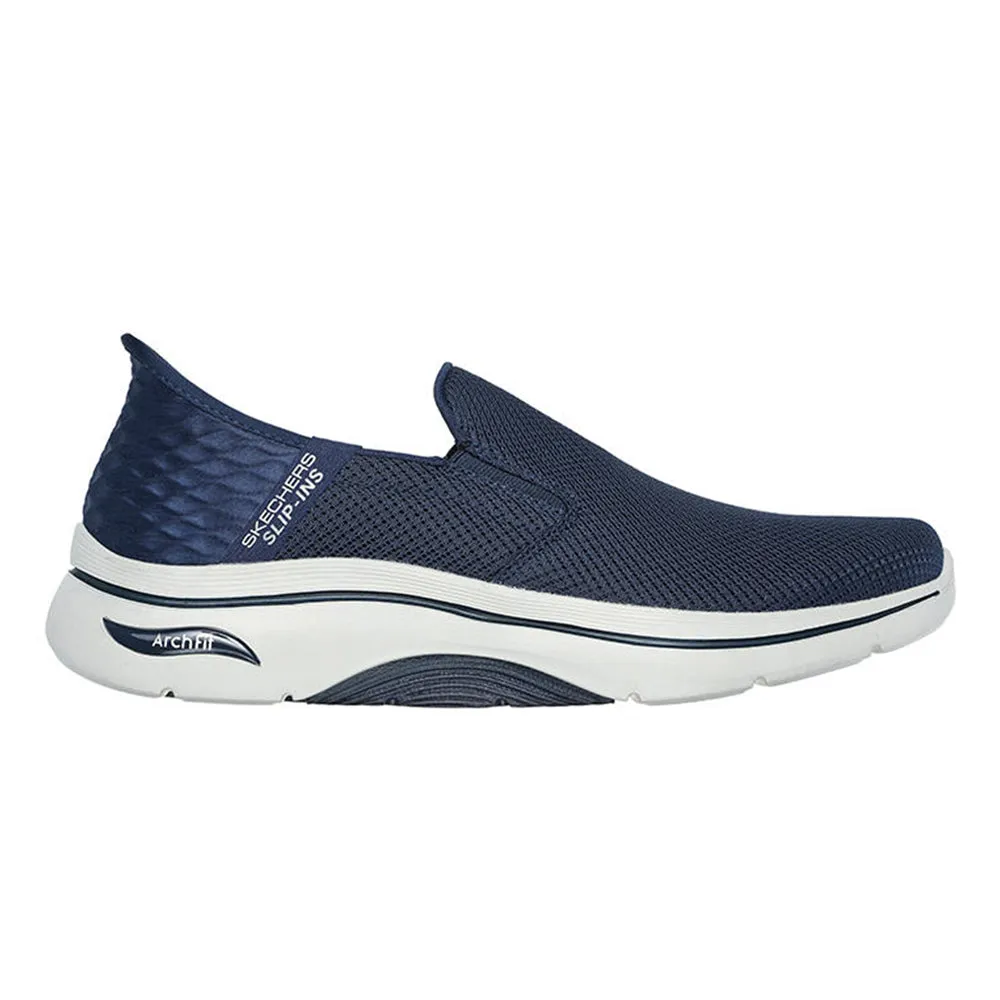 SKECHERS Men Training Shoes Slip-Ins: Go Walk AF 2.0 - Hands Free 2 Blue - SK108SH365DRTH SKECHERS Men Training Shoes Slip-Ins: Go Walk AF 2.0 - Hands Free 2 Blue - SK108SH365DRTH