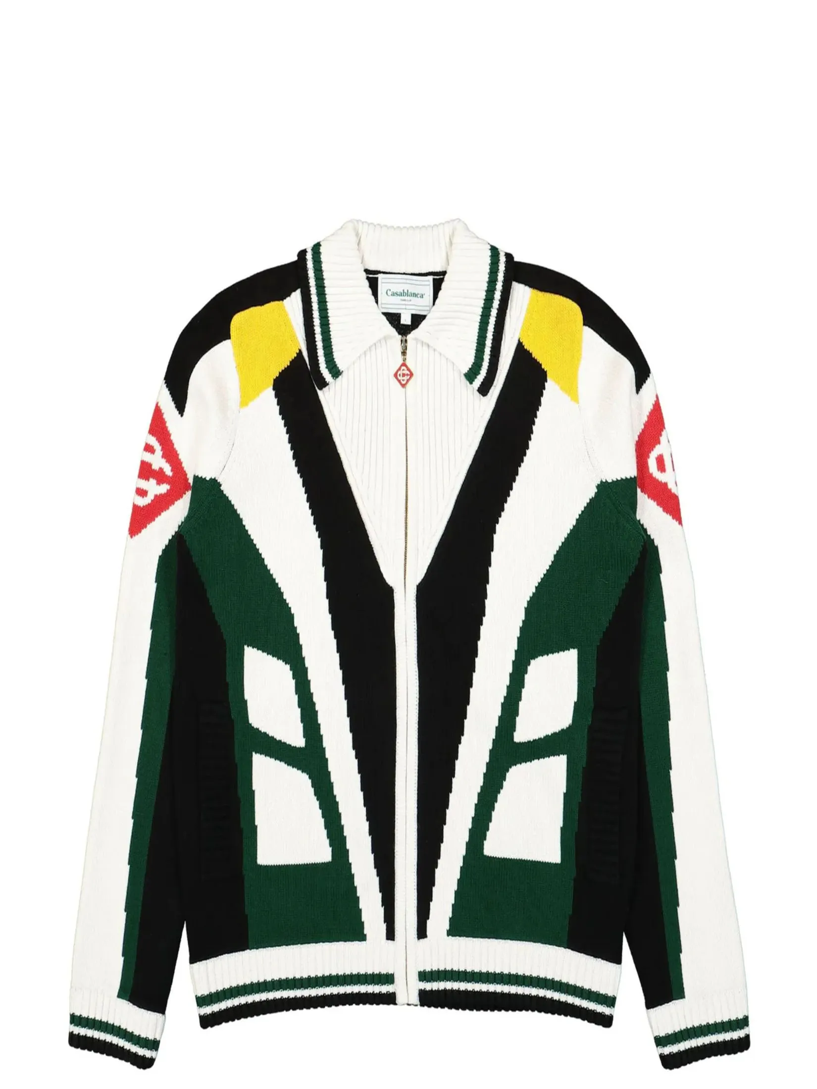 CASABLANCA MEN CASA CLUB JACKET IN CASA RACING CASABLANCA MEN CASA CLUB JACKET IN CASA RACING
