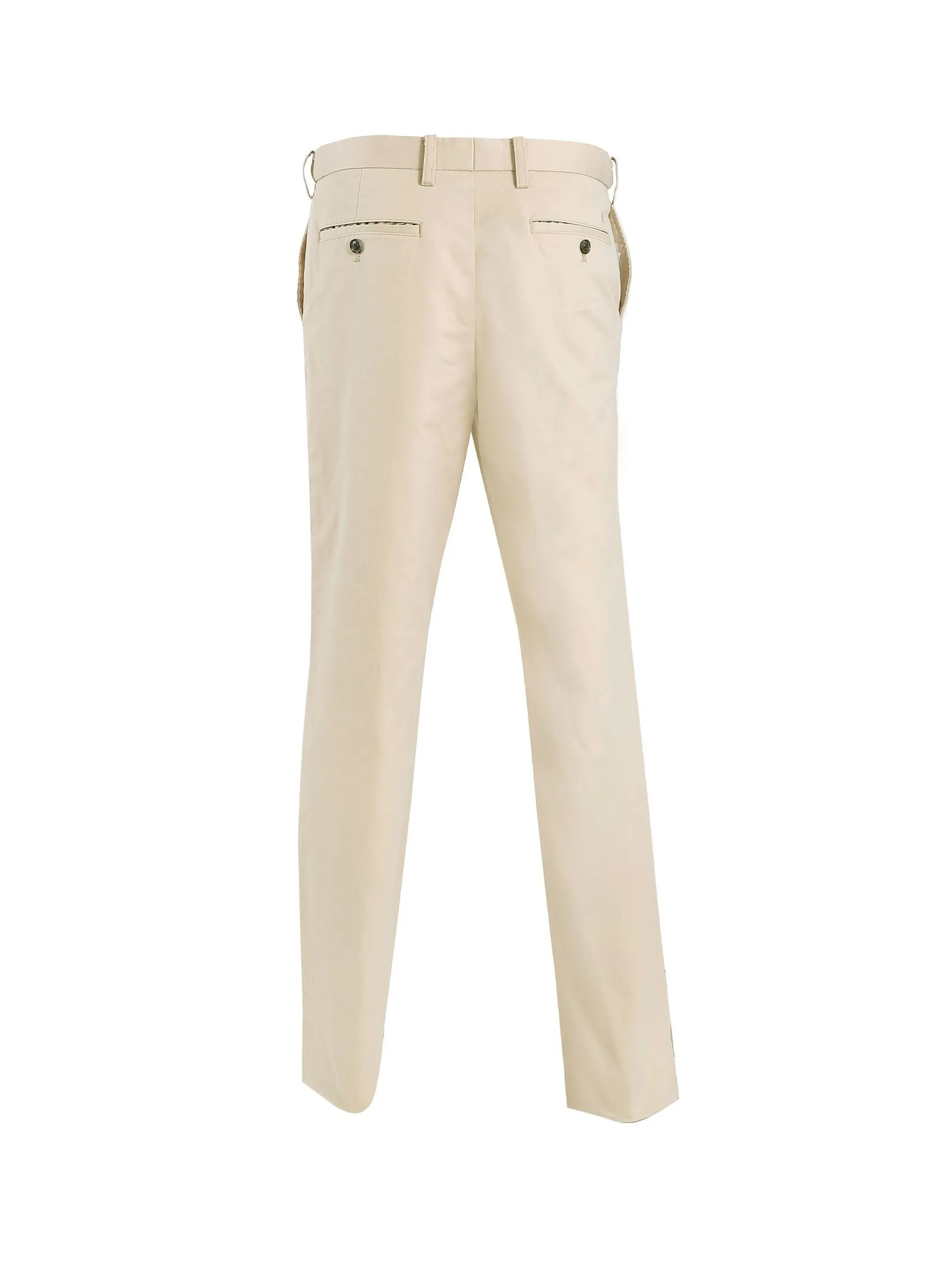 DAKS Men Long Pants Regular Fit Beige