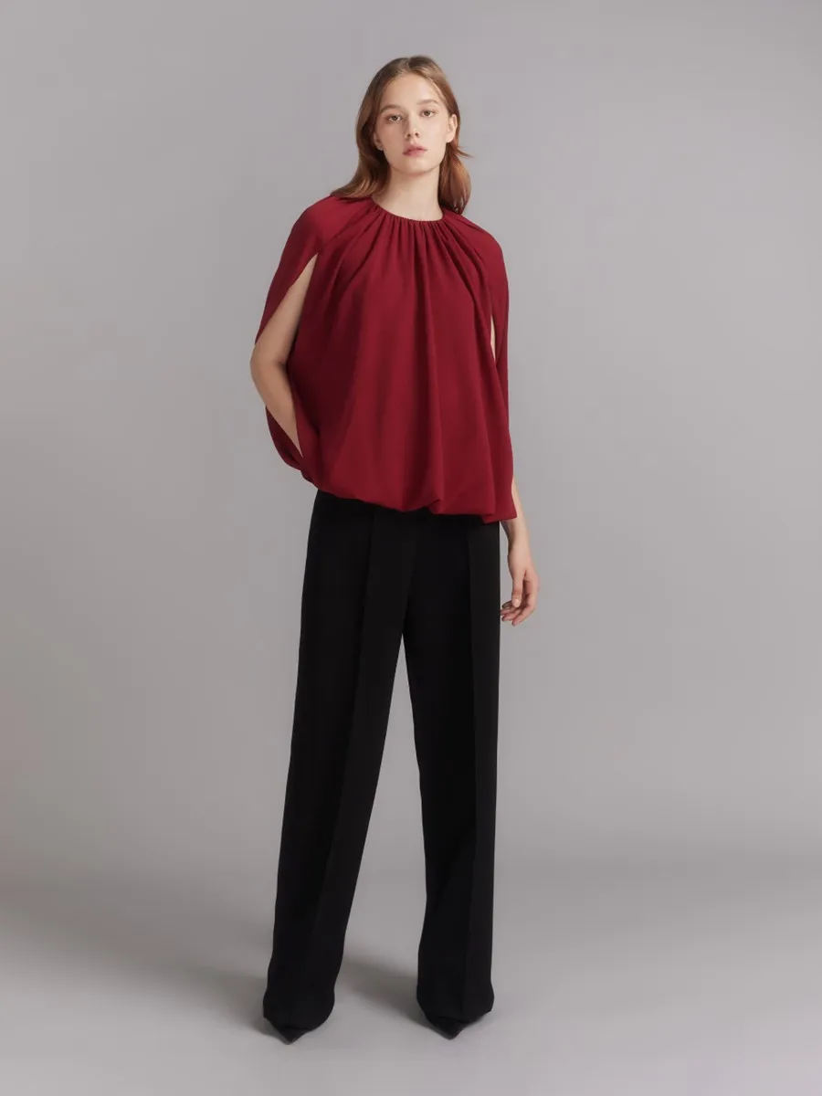 ASAVA (AW23) Harper Women Straight Pants Black ASAVA (AW23) Harper Women Straight Pants Black