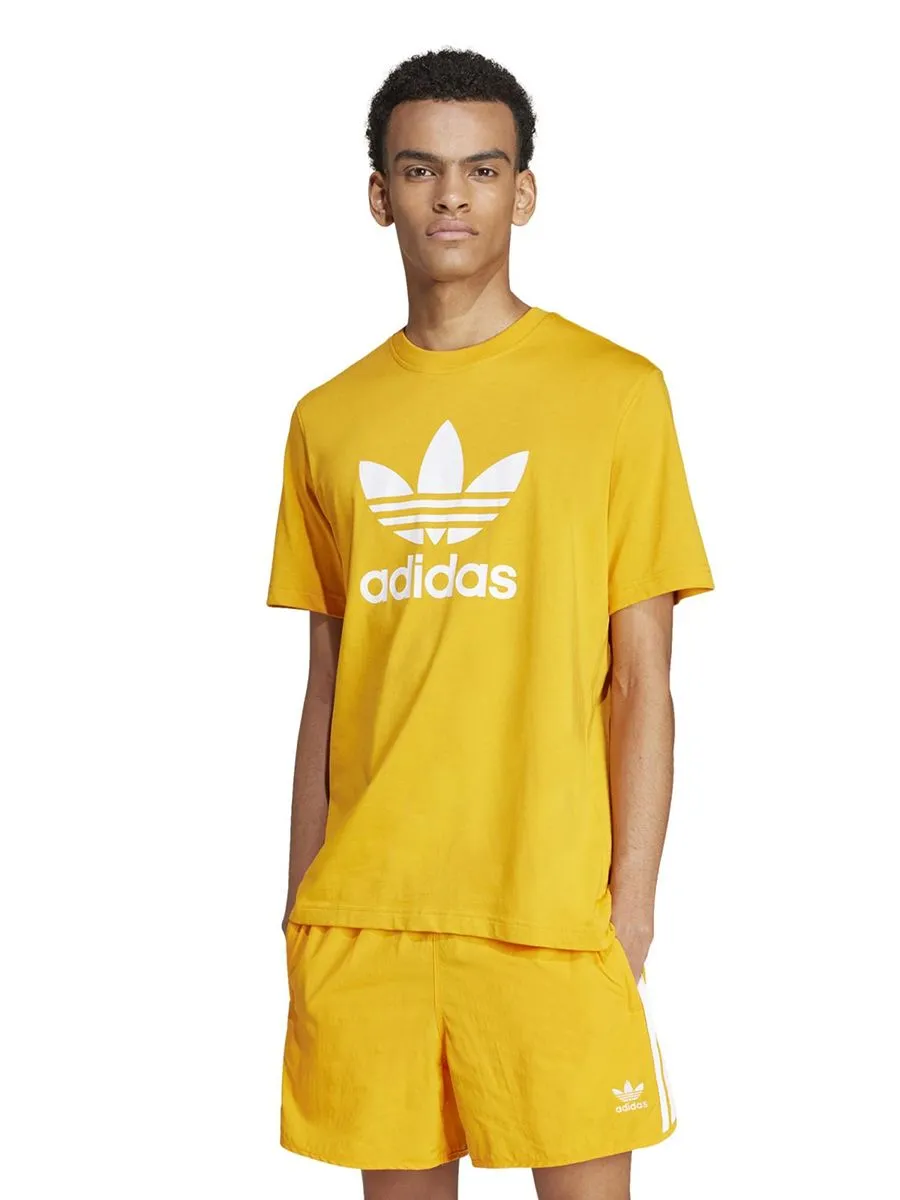 ADIDAS Men T-Shirt Adicolor Trefoil Eqt Orange ADIDAS Men T-Shirt Adicolor Trefoil Eqt Orange