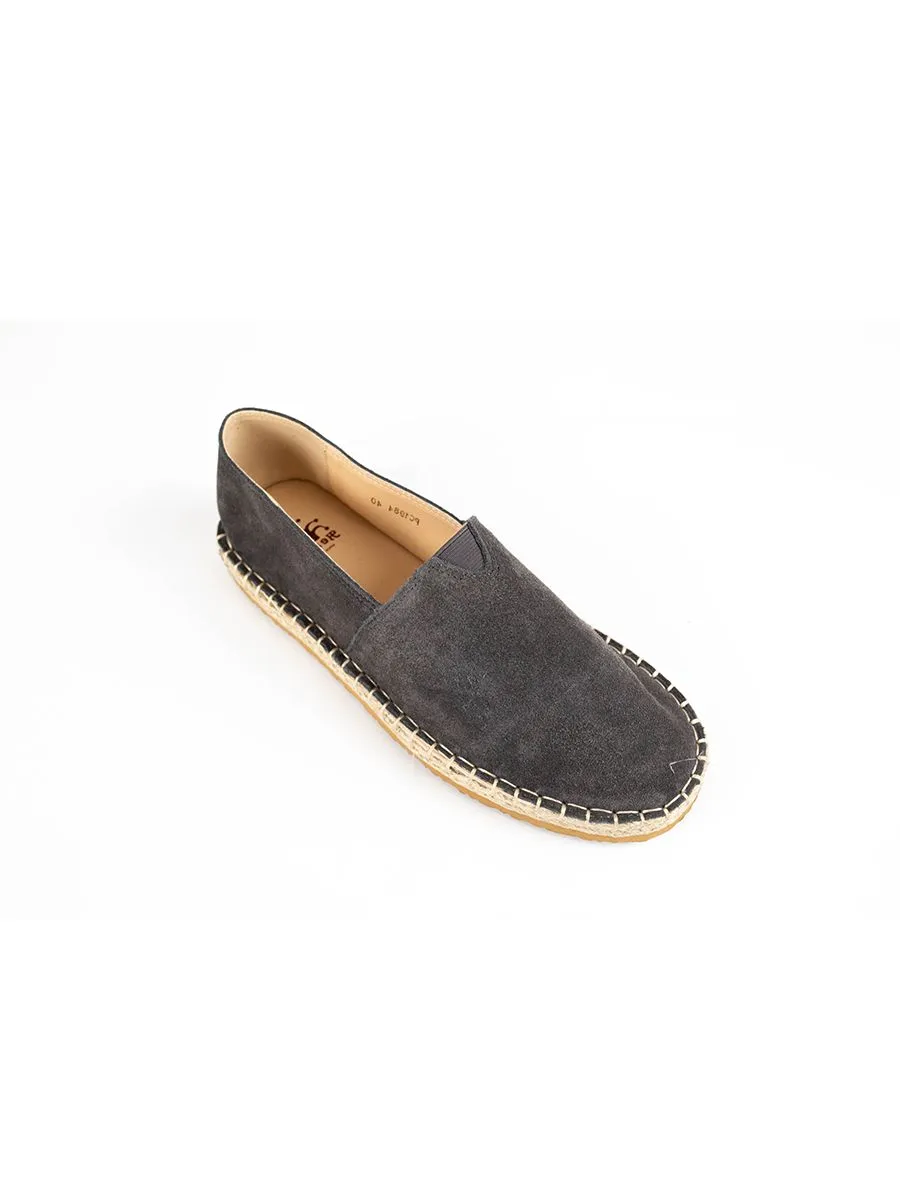 Heavy Men's Casaul Espadrilles slip ons PC Grey Heavy Men's Casaul Espadrilles slip ons PC Grey