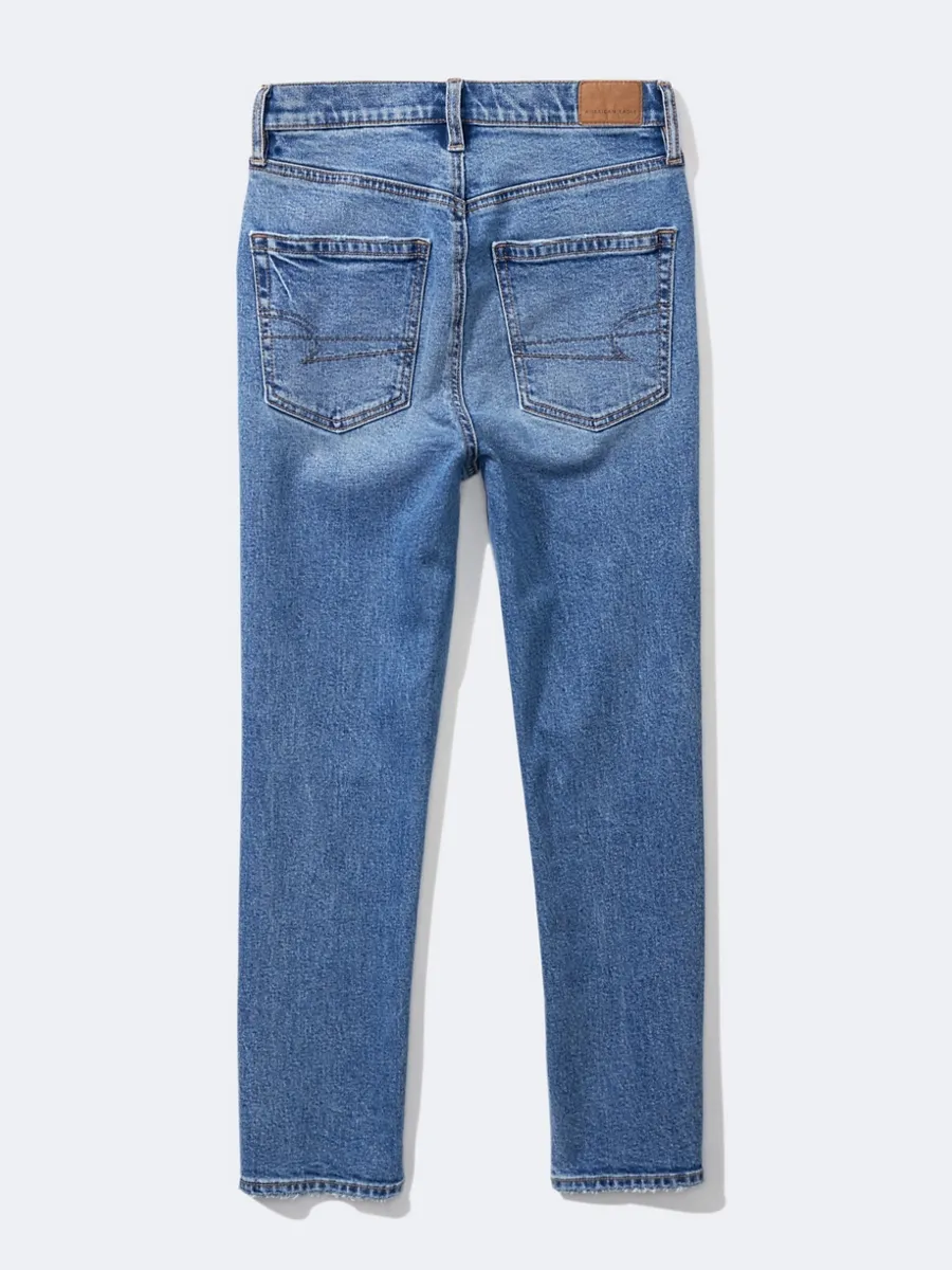 American Eagle HIGHEST RISE 90S BOYFRIEND CROP JEANS 489 MEDIUM VINTAGE WASH American Eagle HIGHEST RISE 90S BOYFRIEND CROP JEANS 489 MEDIUM VINTAGE WASH